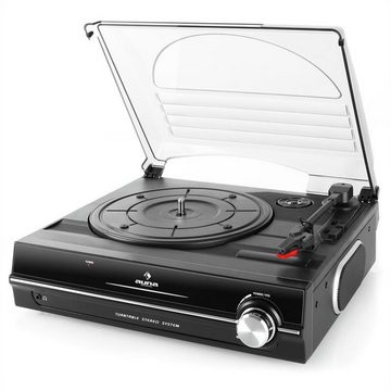 Auna »928 Plattenspieler integrierte Lautsprecher 33 45 RPM« Plattenspieler (Schallplatten Spieler Turntable Vinyl Plattenspieler)