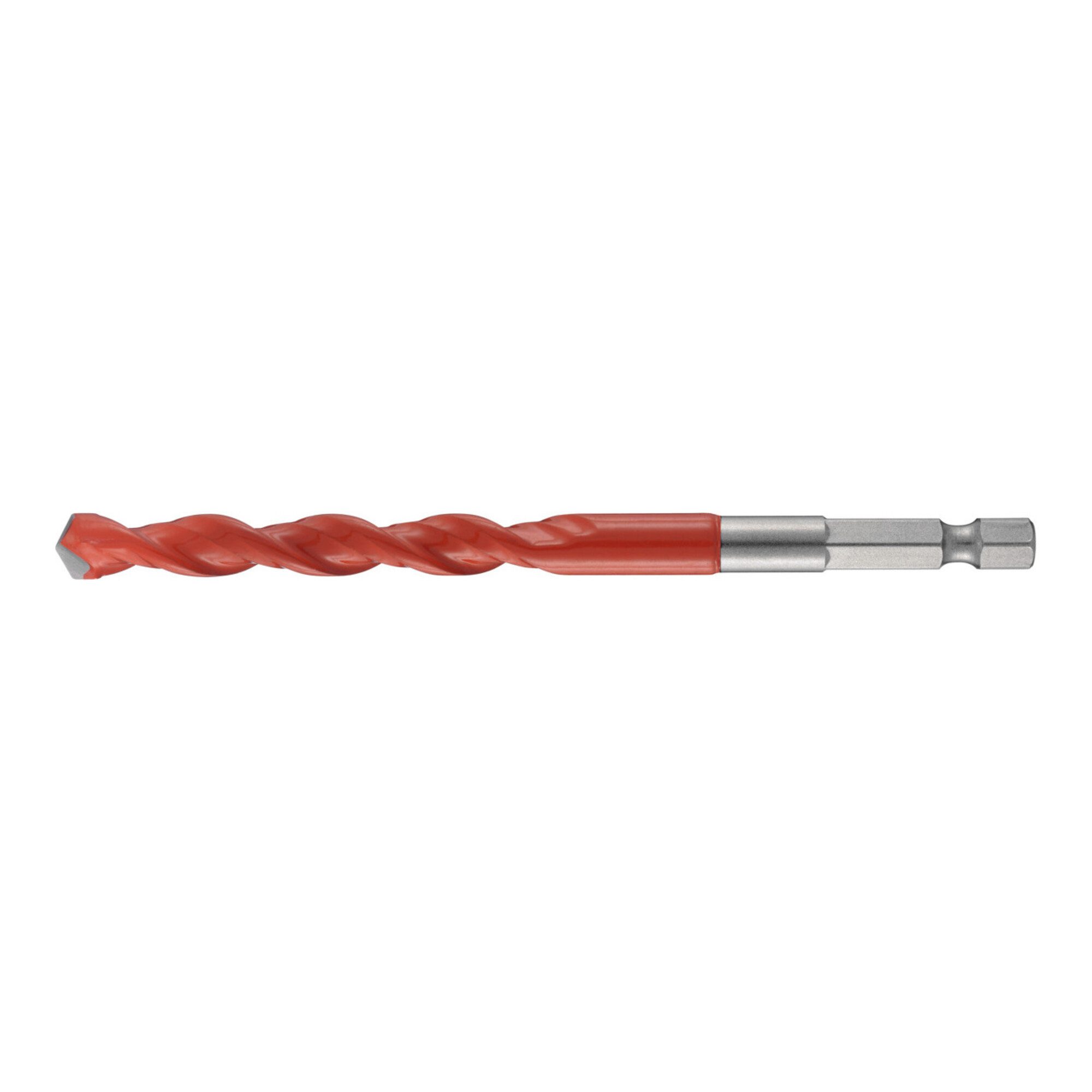 ALPEN-MAYKESTAG Fliesenbohrer Alpen HM-Mehrzweck-Bitbohrer, 1/4 Zoll (E 6,3), Bohrer-⌀: 10 mm