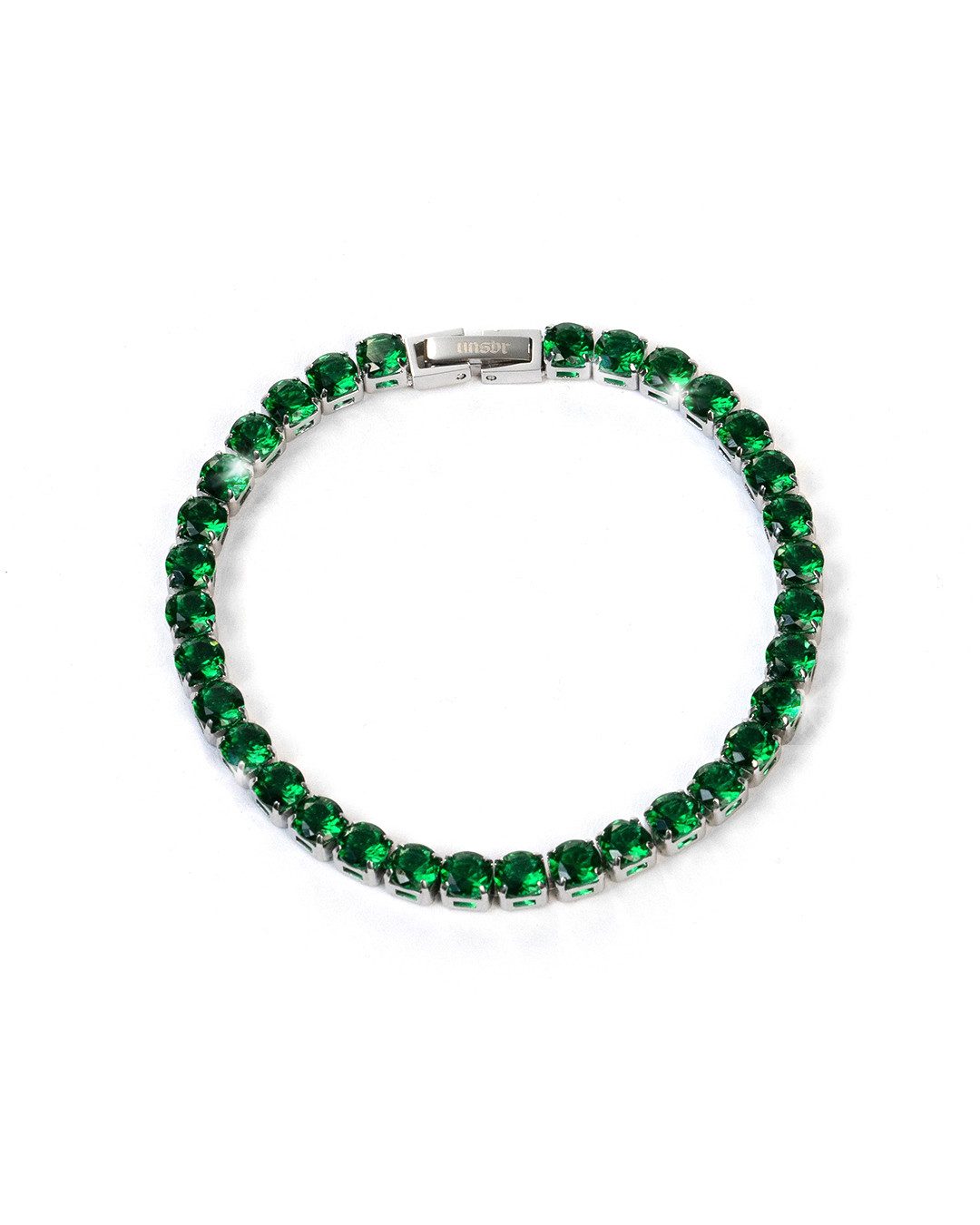 UNSHINEBAR Armband Tennis Armband Emerald Grün günstig online kaufen