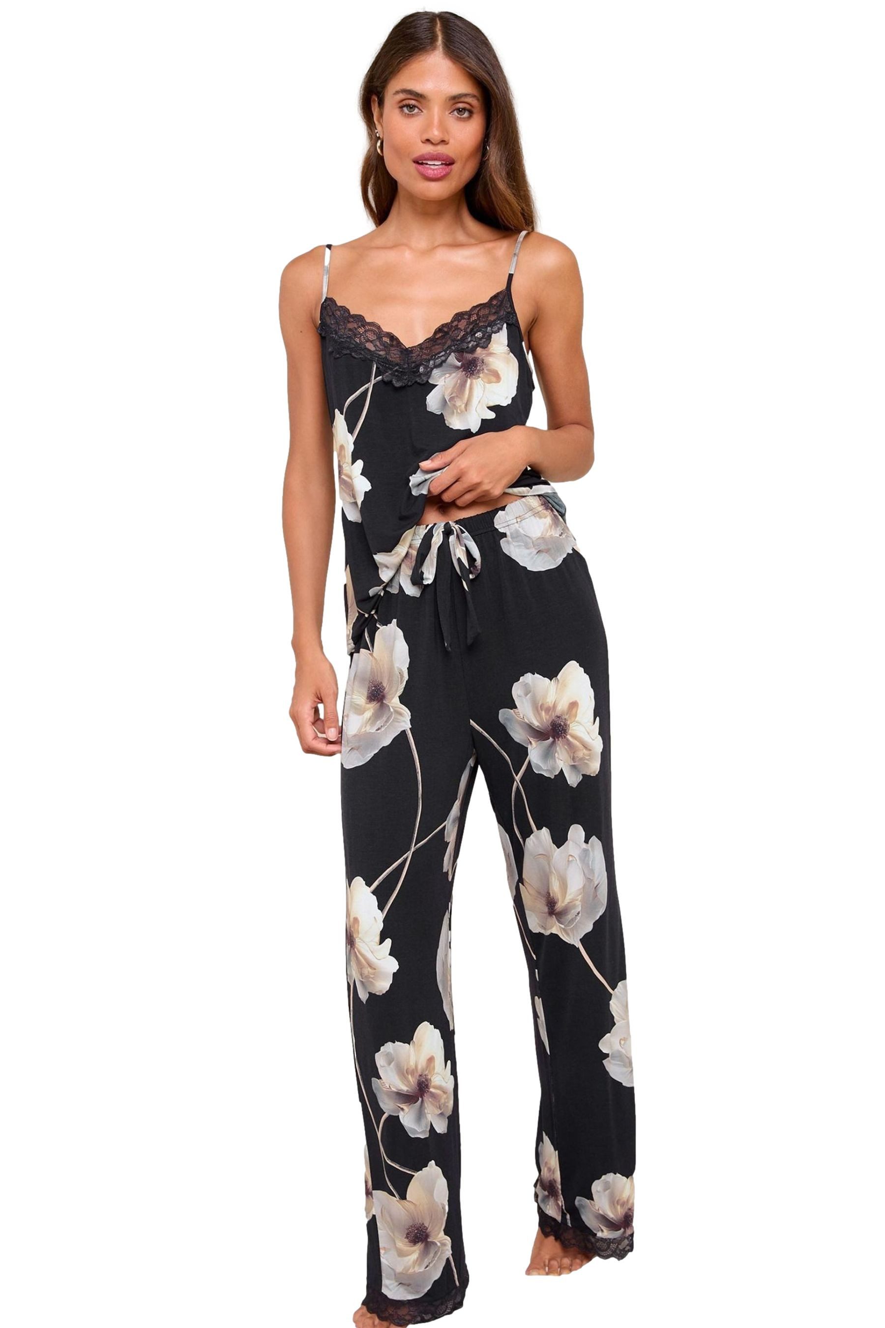 Pyjama Lipsy Jersey-Pyjama mit Trägertop und Hose