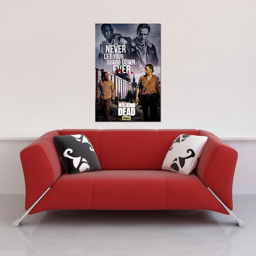 Poster Walking Dead - Poster - Rick & Morgan
