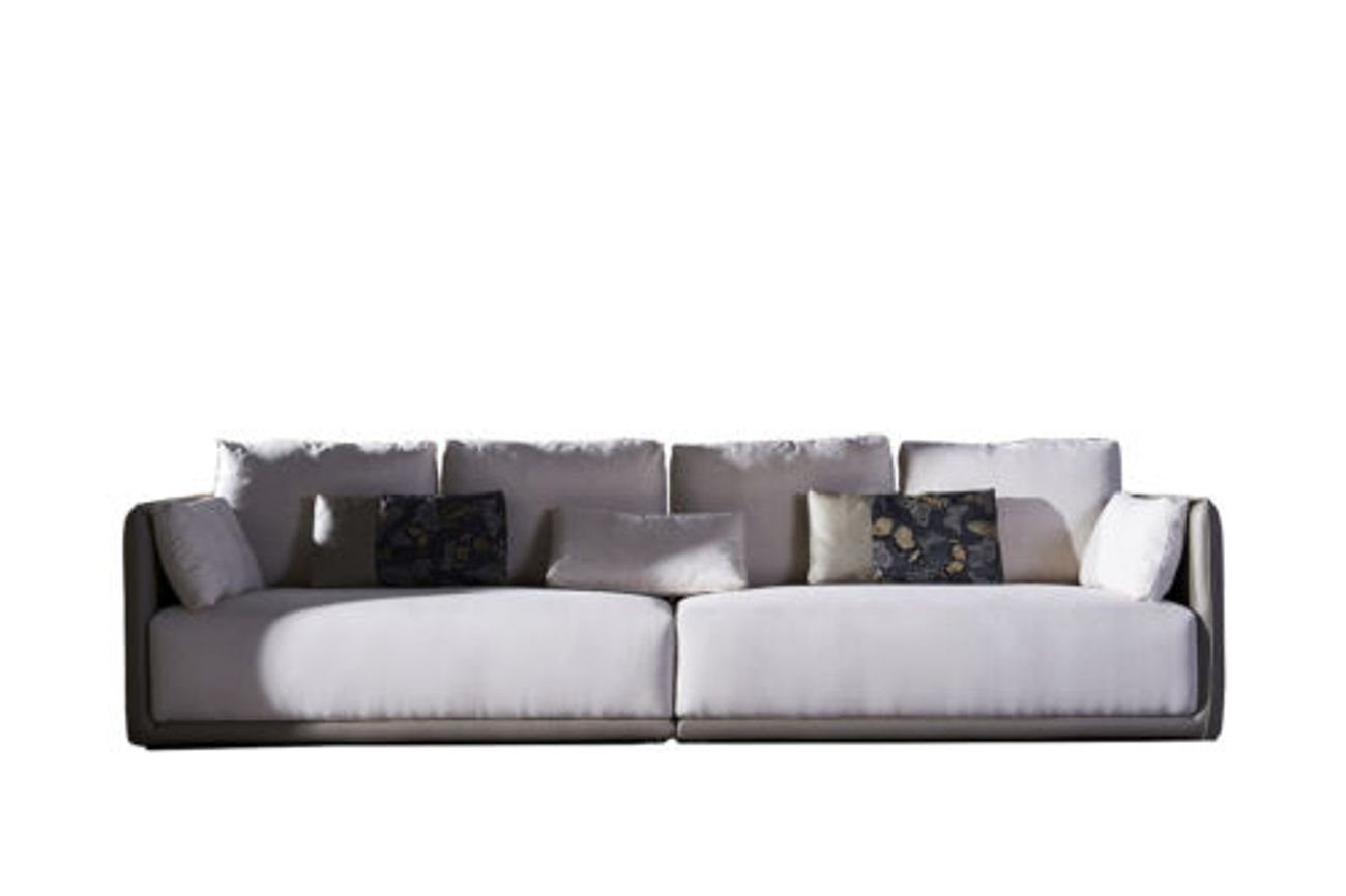 JVmoebel 4-Sitzer, Moderne Fünfsitzer Couch Polster Design Sofa 4er Sitz Sofas Zimmer