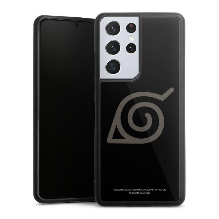 DeinDesign Handyhülle Konoha Logo Naruto Shippuden Konoha Samsung Galaxy S21 Ultra 5G Gallery Case Glas Hülle