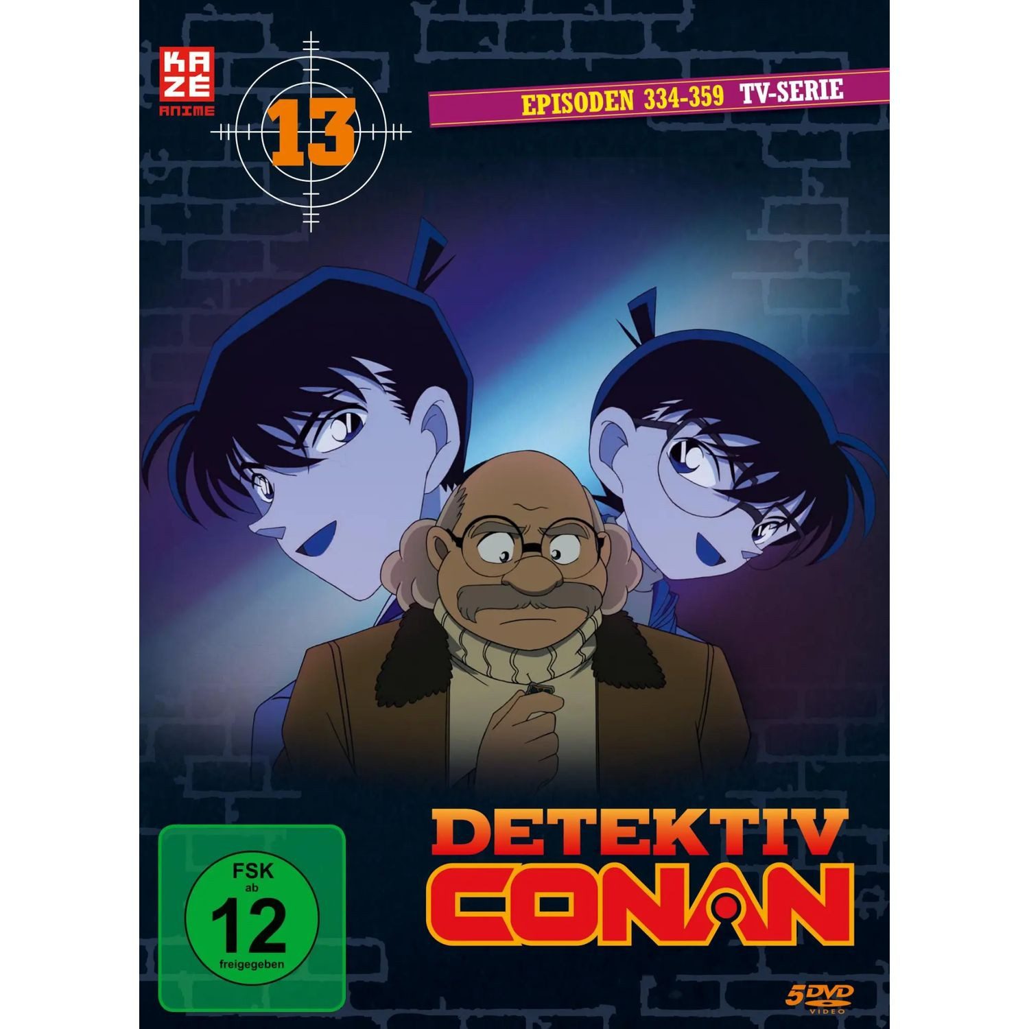 Crunchyroll DVD Detektiv Conan - TV-Serie - Box 13 (5 DVDs)