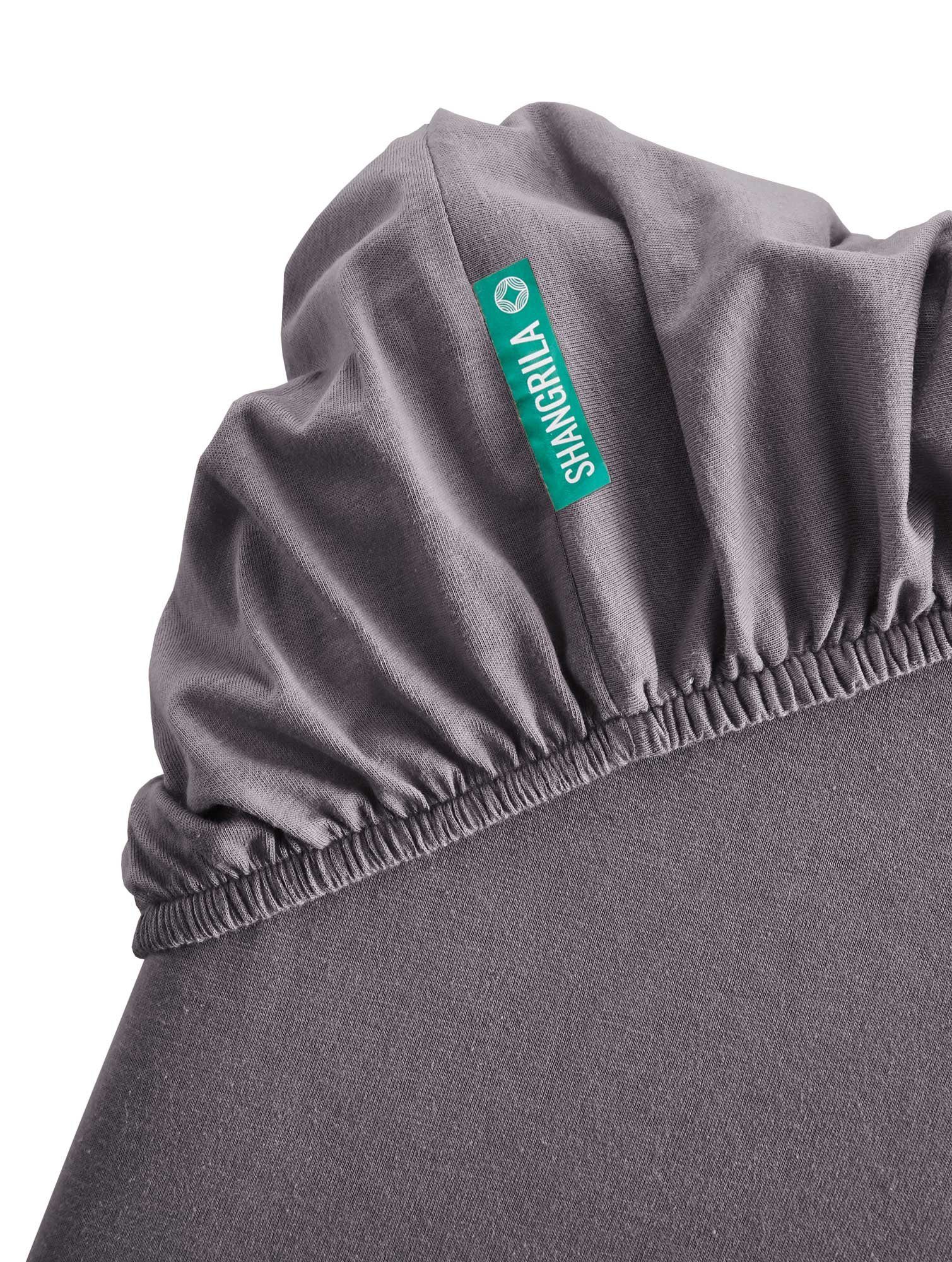 Shangrila Spannbettlaken, Jersey, Gummizug: rundum, (1 Stück), Bettlaken Mi günstig online kaufen