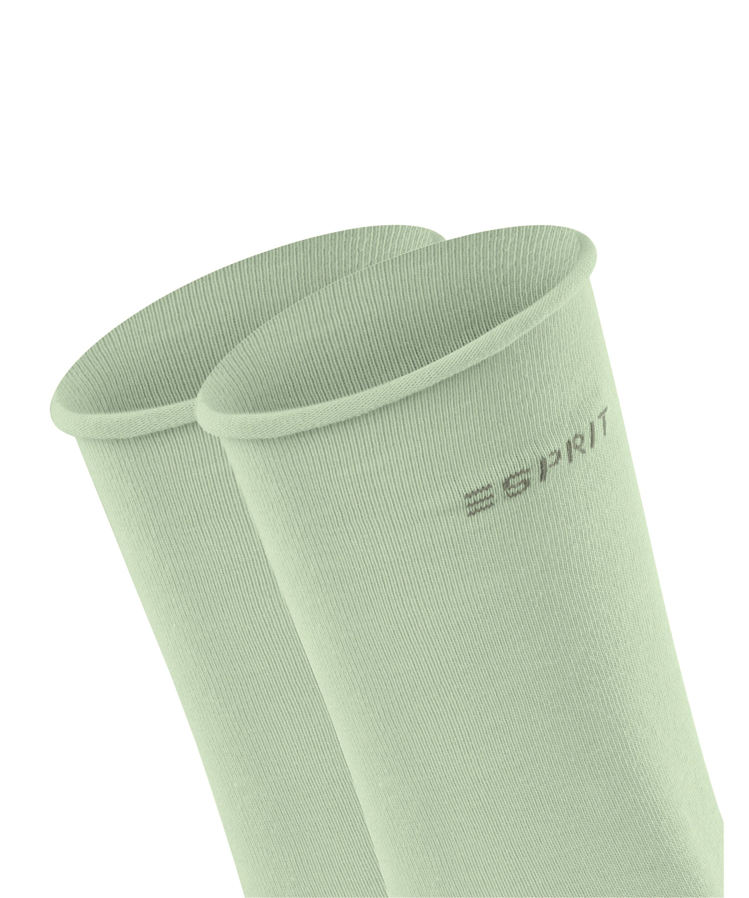 Esprit Socken (7313) green Pure Basic (2-Paar) 2-Pack light
