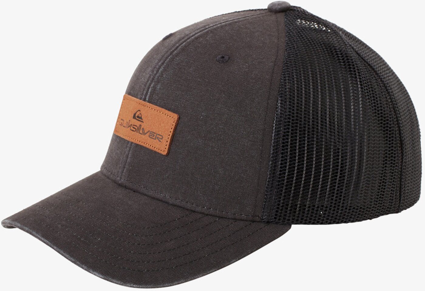 Quiksilver Baseball Cap DECADES COTTON BLACK