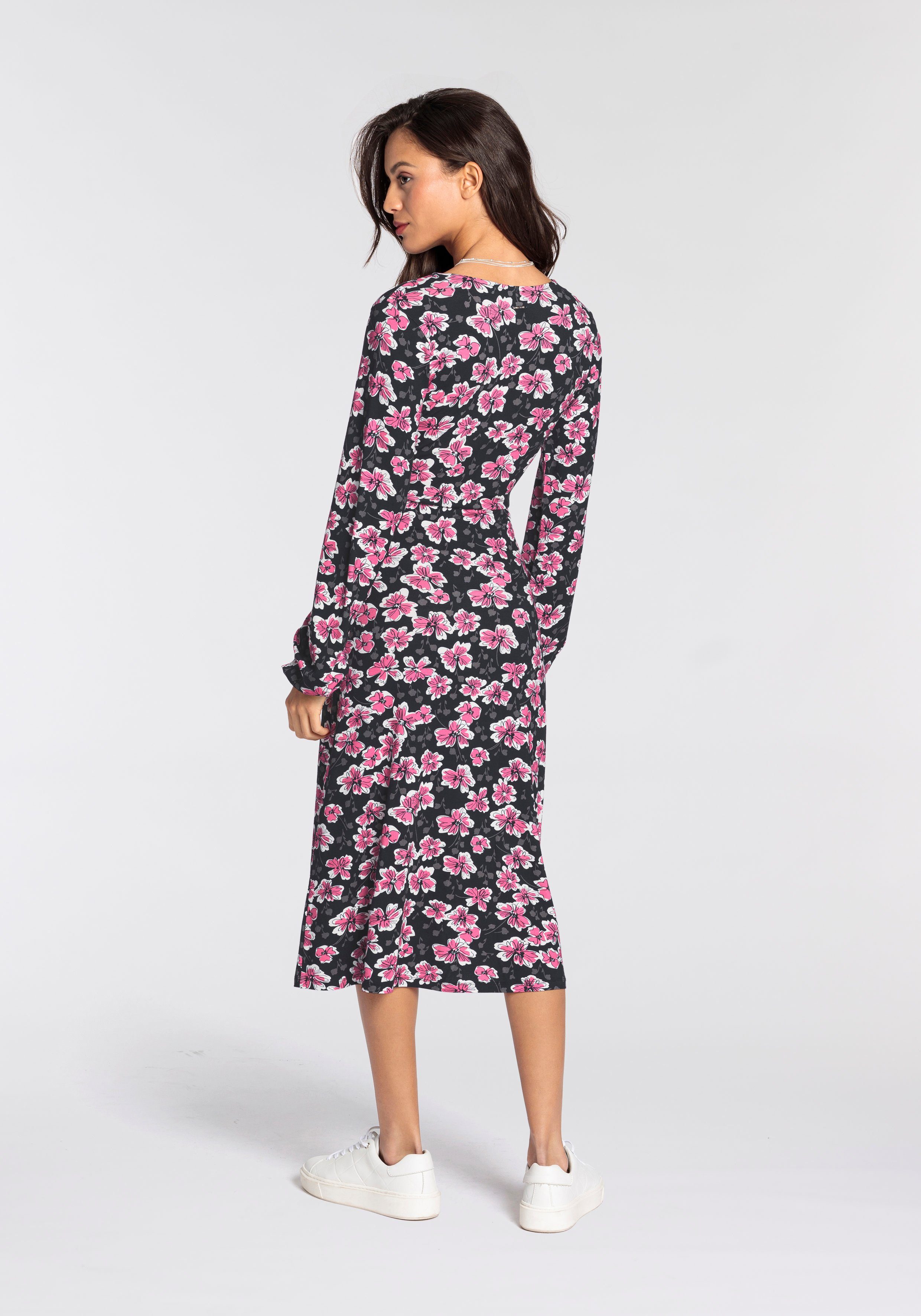 femininem Scott - Blumen-Print Wickelkleid Laura NEUE mit KOLLEKTION