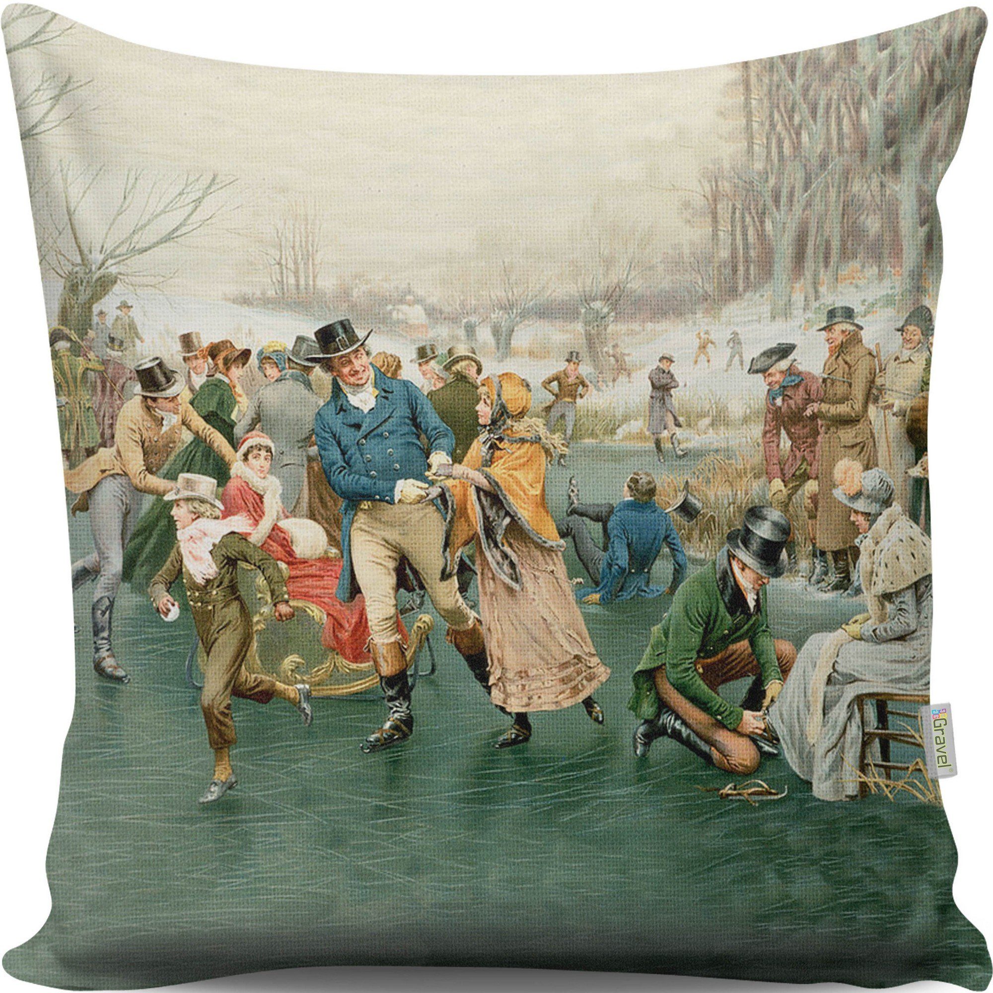 L'Essentiel Maison Kopfkissen 50% COTTON / 50% POLYESTER, 43 x 43 cm C2184 günstig online kaufen