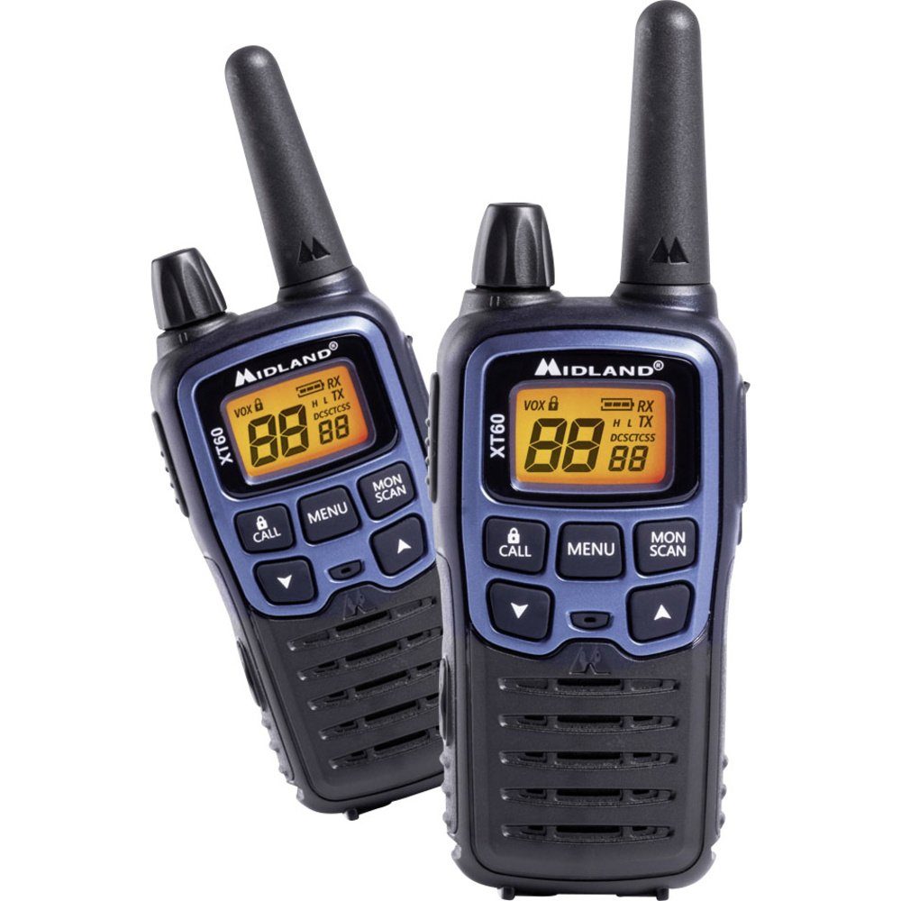 Midland Walkie Talkie Midland XT60 C1179 PMR/LPD-Handfunkgerät 2er Set