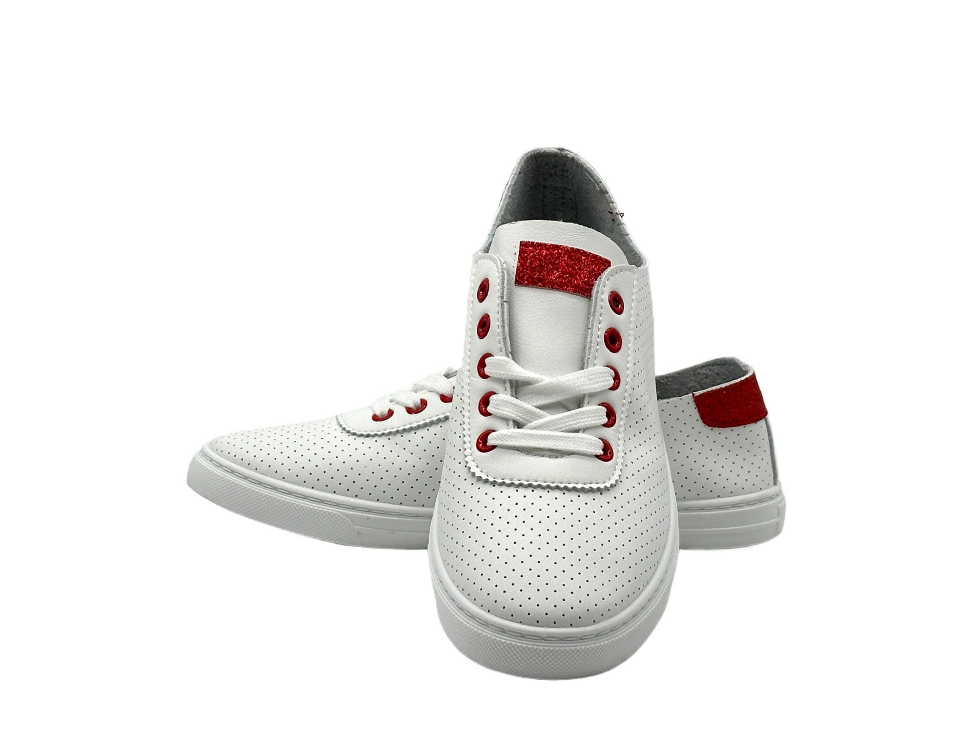 Nowaland Damen Ledersneaker aus besonders weichem Echtleder Sneaker Besonders weiches Echtleder und atmungsaktive Lochung