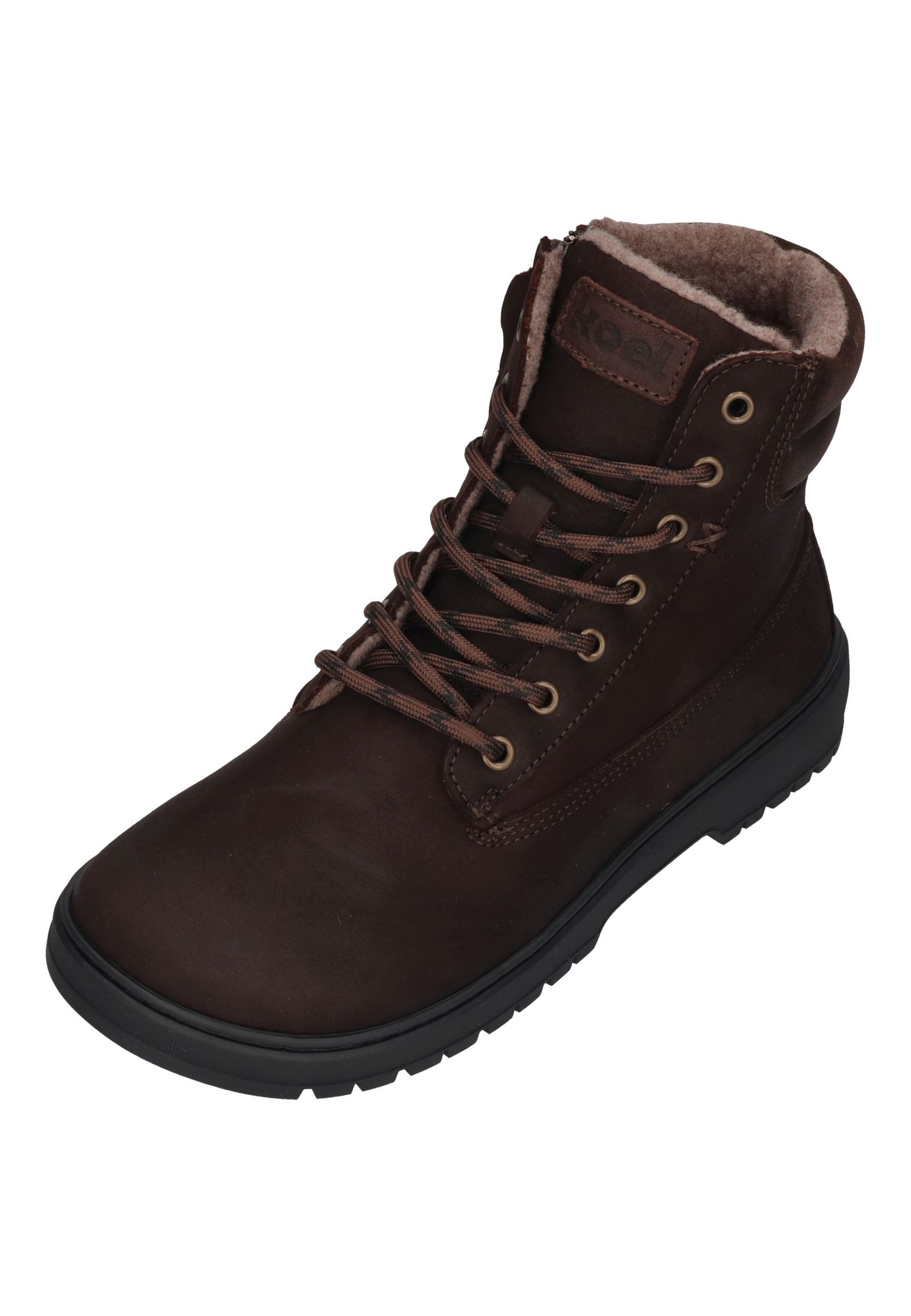 KOEL GRAVON FELT Barfußschuh Brown