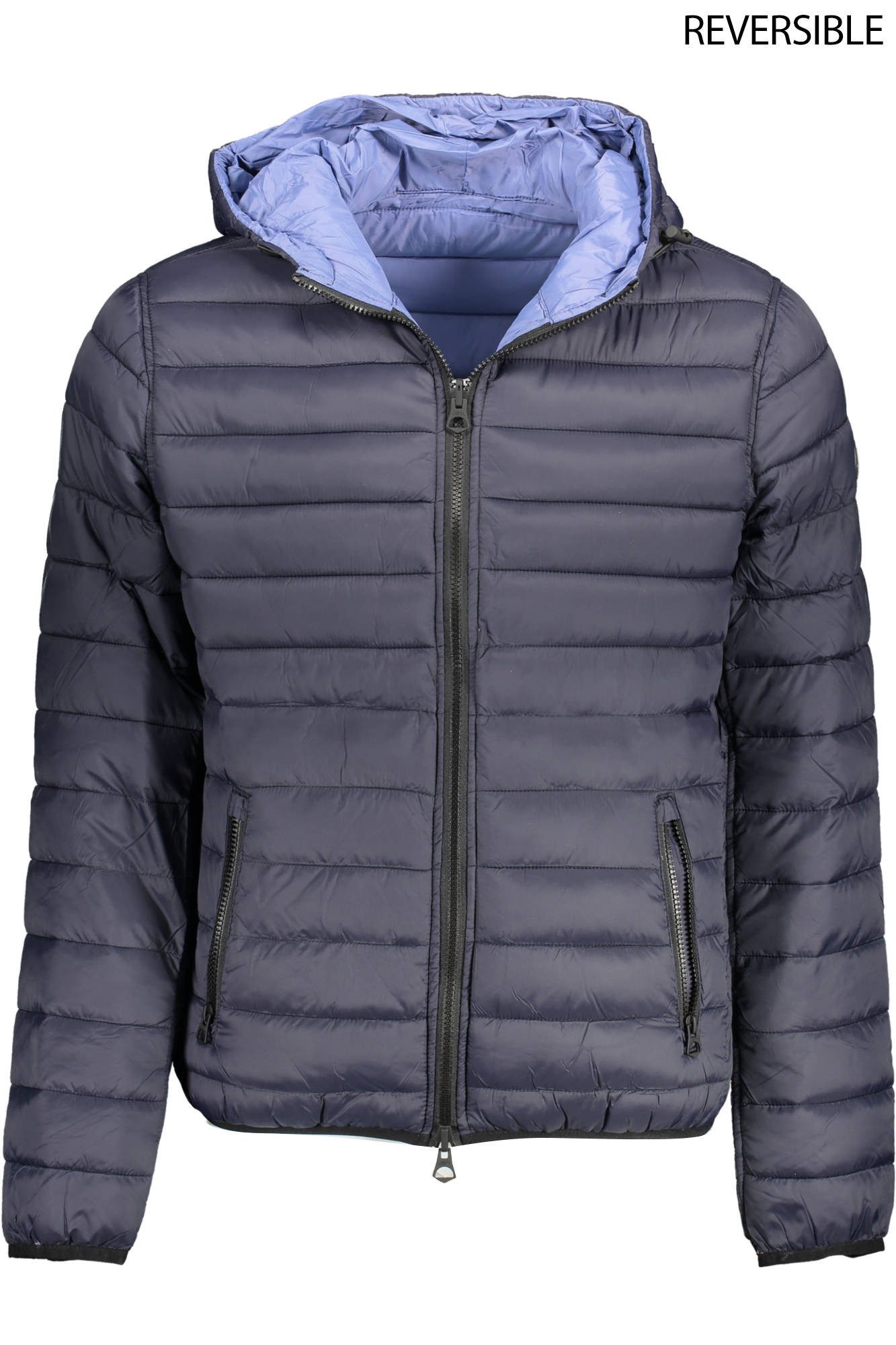 U.S. Polo Outdoorjacke Elegante Blaue Wendejacke für Herren mit Praktischen Taschen