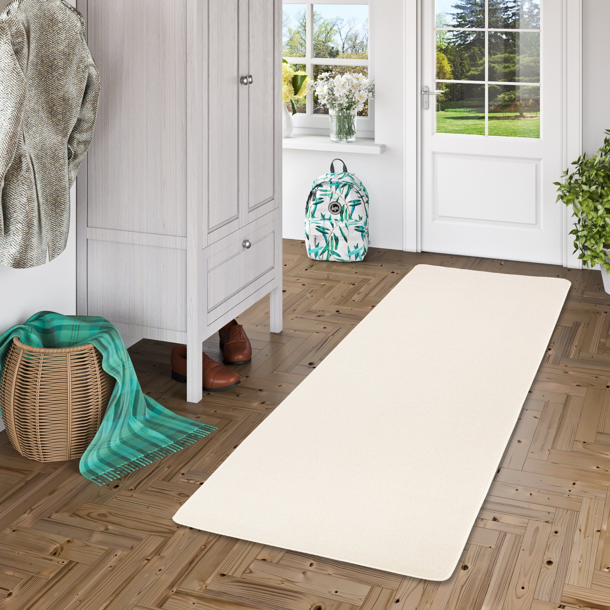 Snapstyle Veloursteppich Trend Velours Läufer Teppich Joy, Eckig, Höhe: 8.5 günstig online kaufen