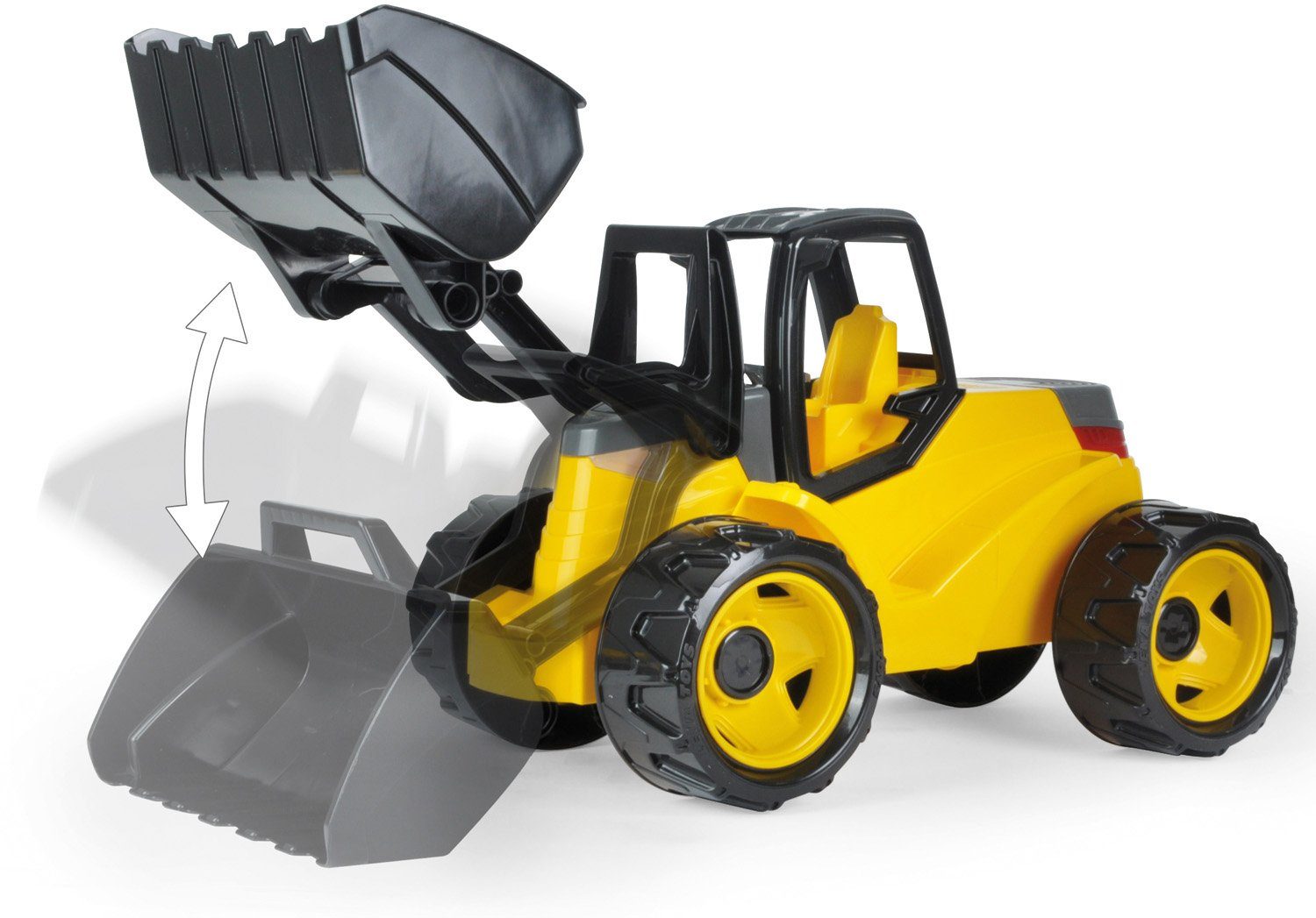 Lena® Spielzeug-Radlader Giga Trucks, Aufsitz-Schaufellader Pro, günstig online kaufen