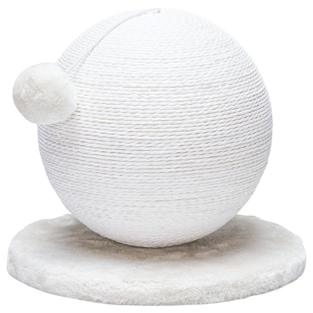 Kratzkugel Kratzball Bolly weiß