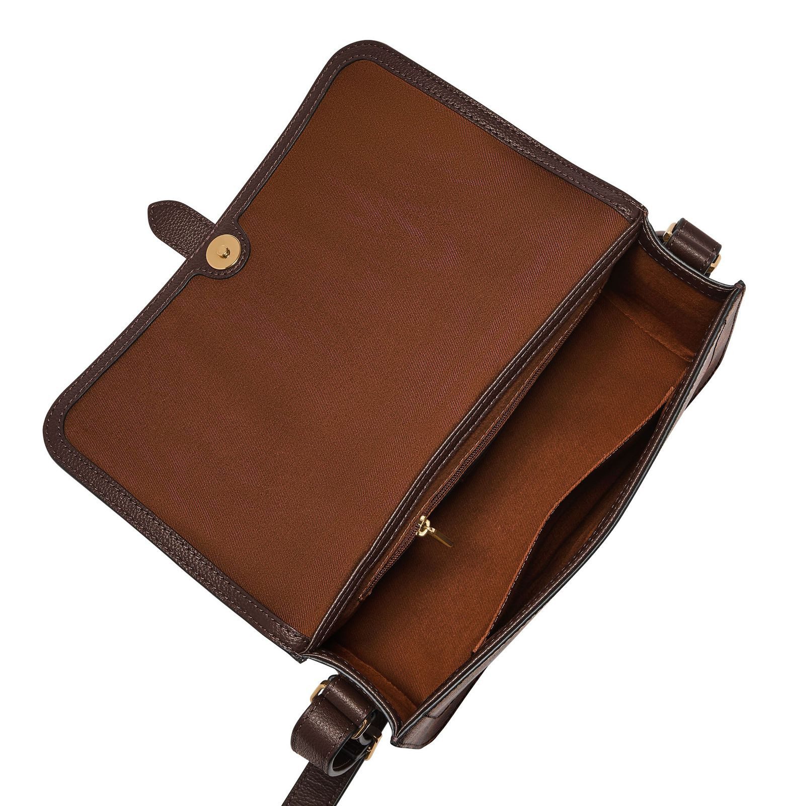 Fossil Umhängetasche Flap Crossbody Bag, aus echtem Leder