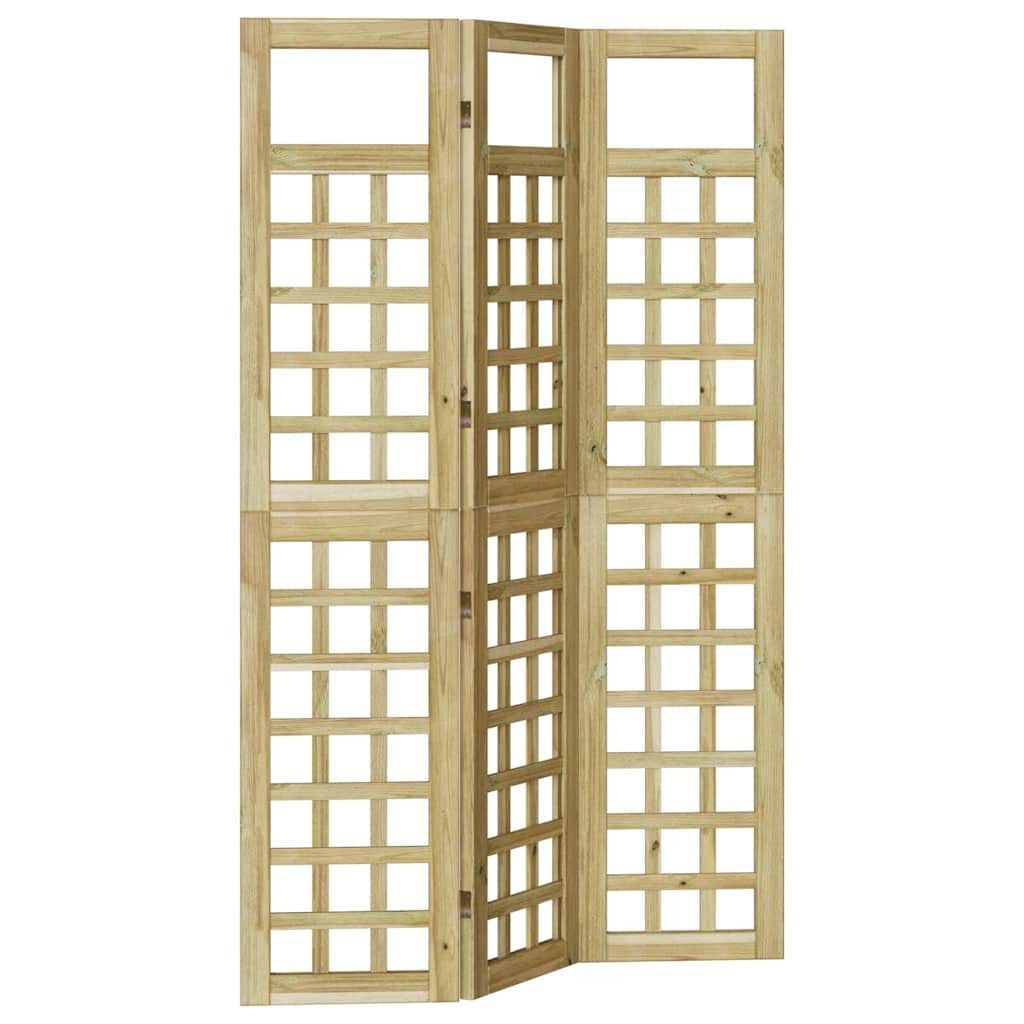 vidaXL Raumteiler Outdoor Sichtschutz Braun 120 x 180 cm, 1-tlg.