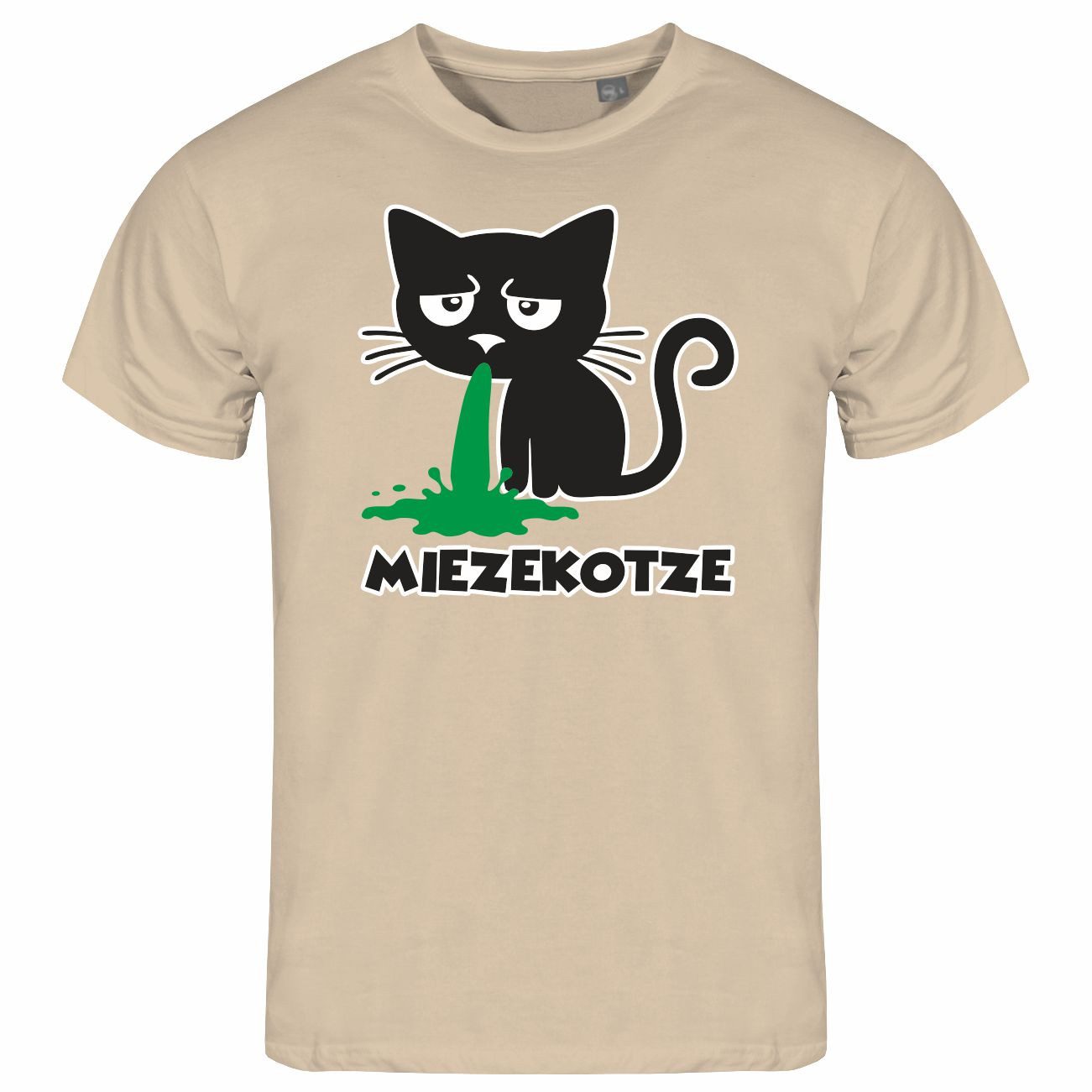 deinshirt Print-Shirt Herren T-Shirt Miezekotze Funshirt günstig online kaufen