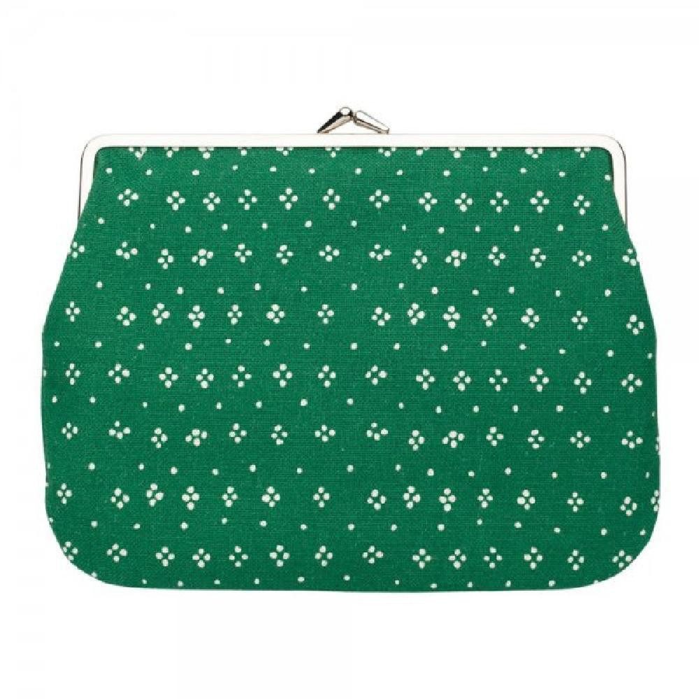 Marimekko Handtasche Portemonnaie Puolikas Kukkaro Muija Green White (14x20 cm)