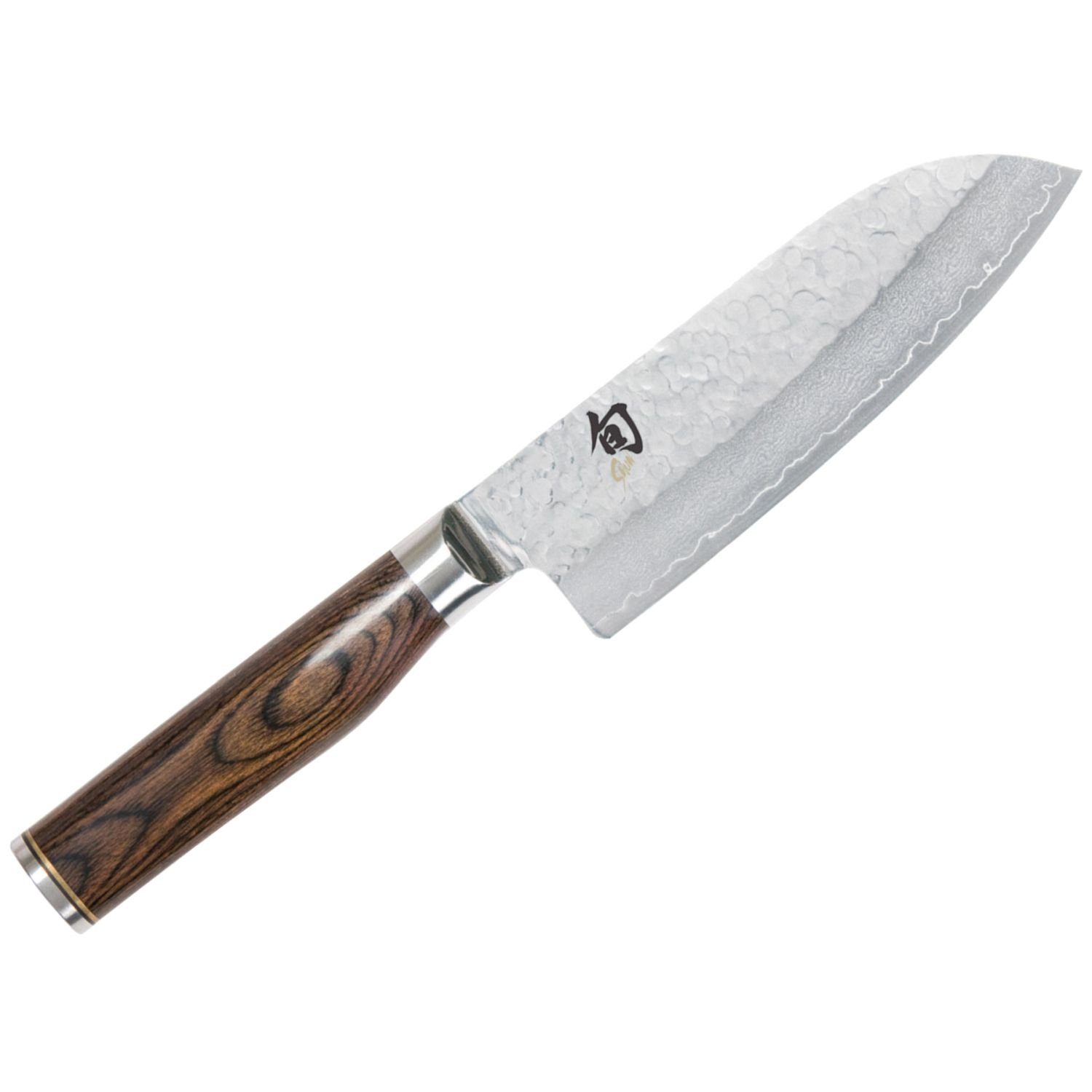 cm, Santokumesser KAI Shun 14 Santoku Tim Premier Damaszener-Stahl Mälzer