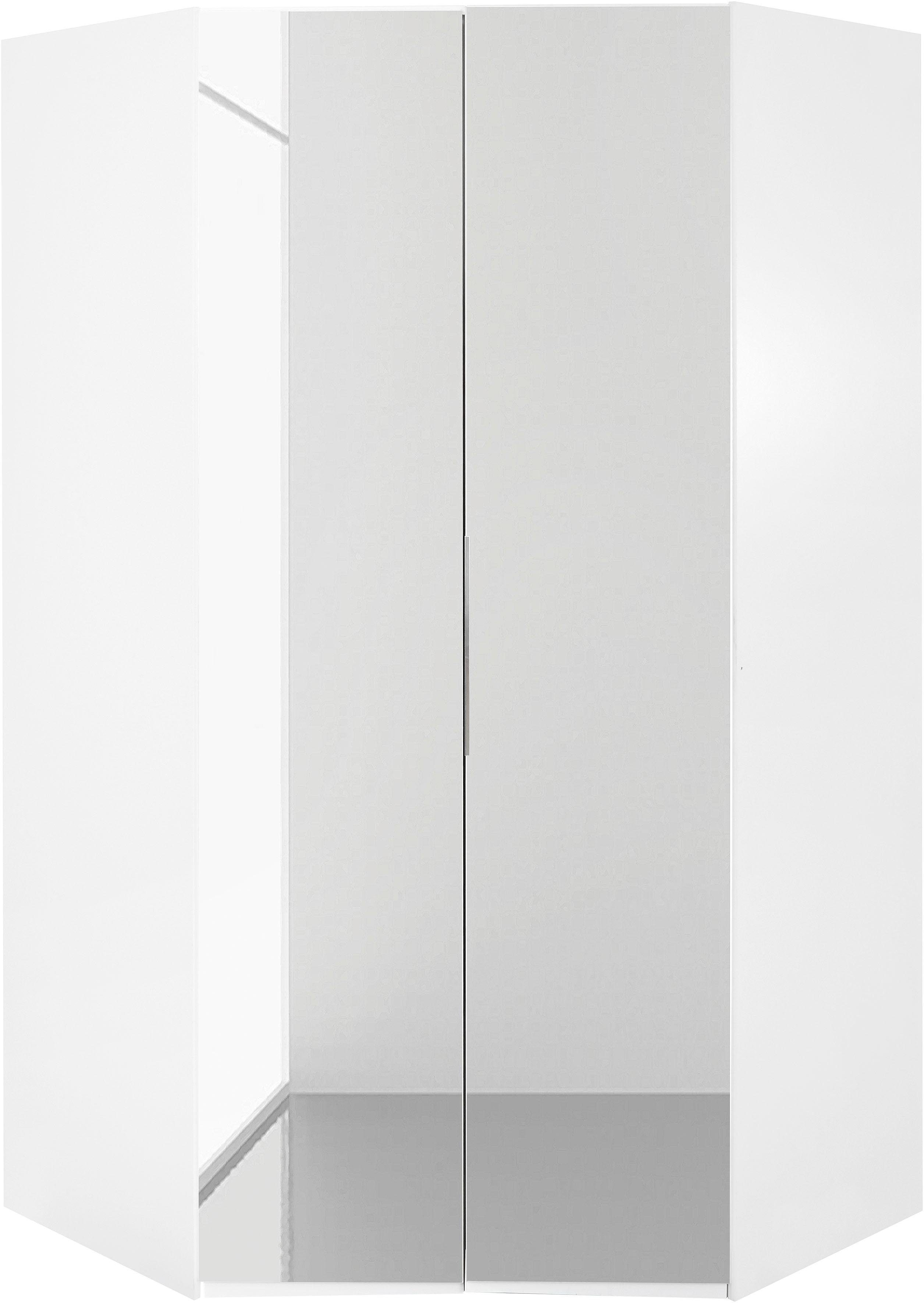 Wimex Eckkleiderschrank Level by fresh to go mit Spiegeltüren
