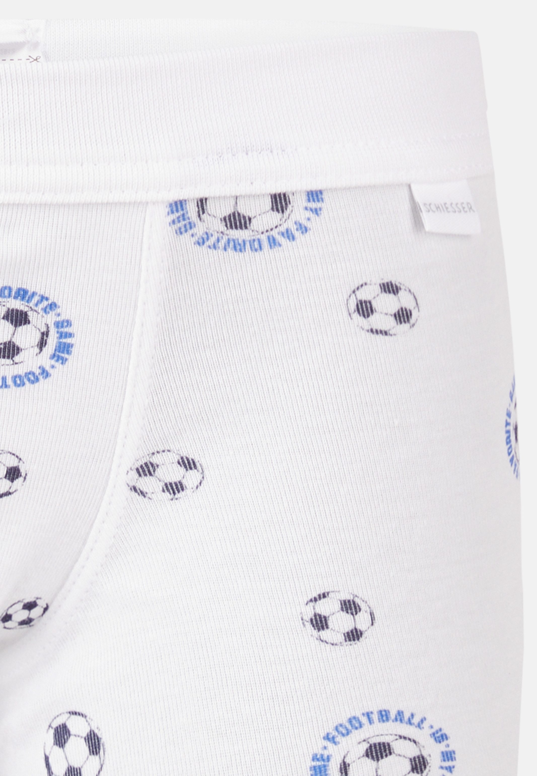 Schiesser Retro Boxer 4er Pack Kids Boys Feinripp Cotton (Spar-Set, 4-St) Retro Short / Pant - Baumwolle - ohne Eingriff