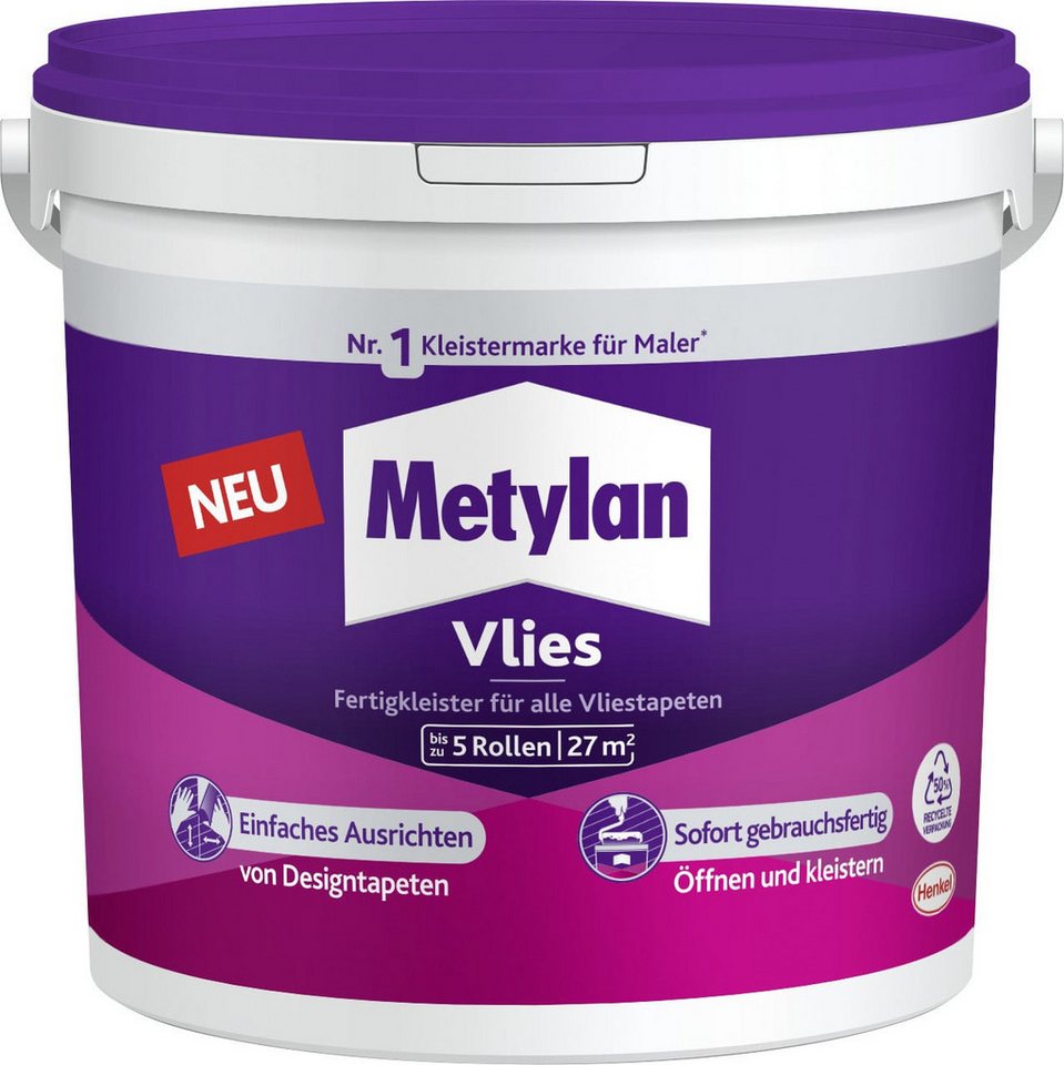 Metylan Kleister Henkel Metylan Vliestapetenkleister 5 kg