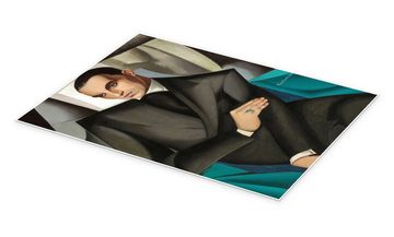 Posterlounge Poster Tamara de Lempicka, Marquis Sommi, Büro Vintage Malerei