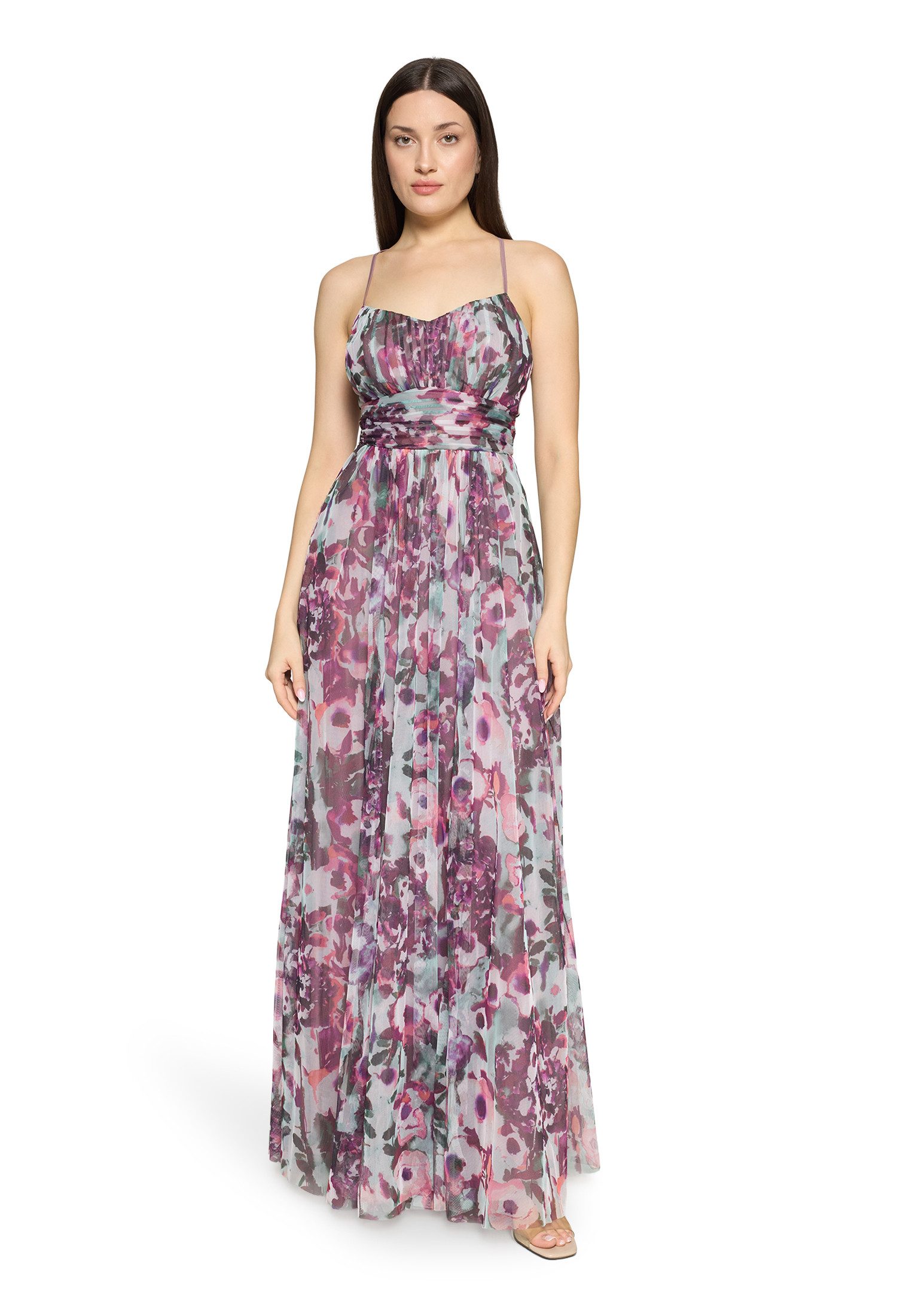 Vera Mont Abendkleid Damen Abendkleid mit Blumenprint