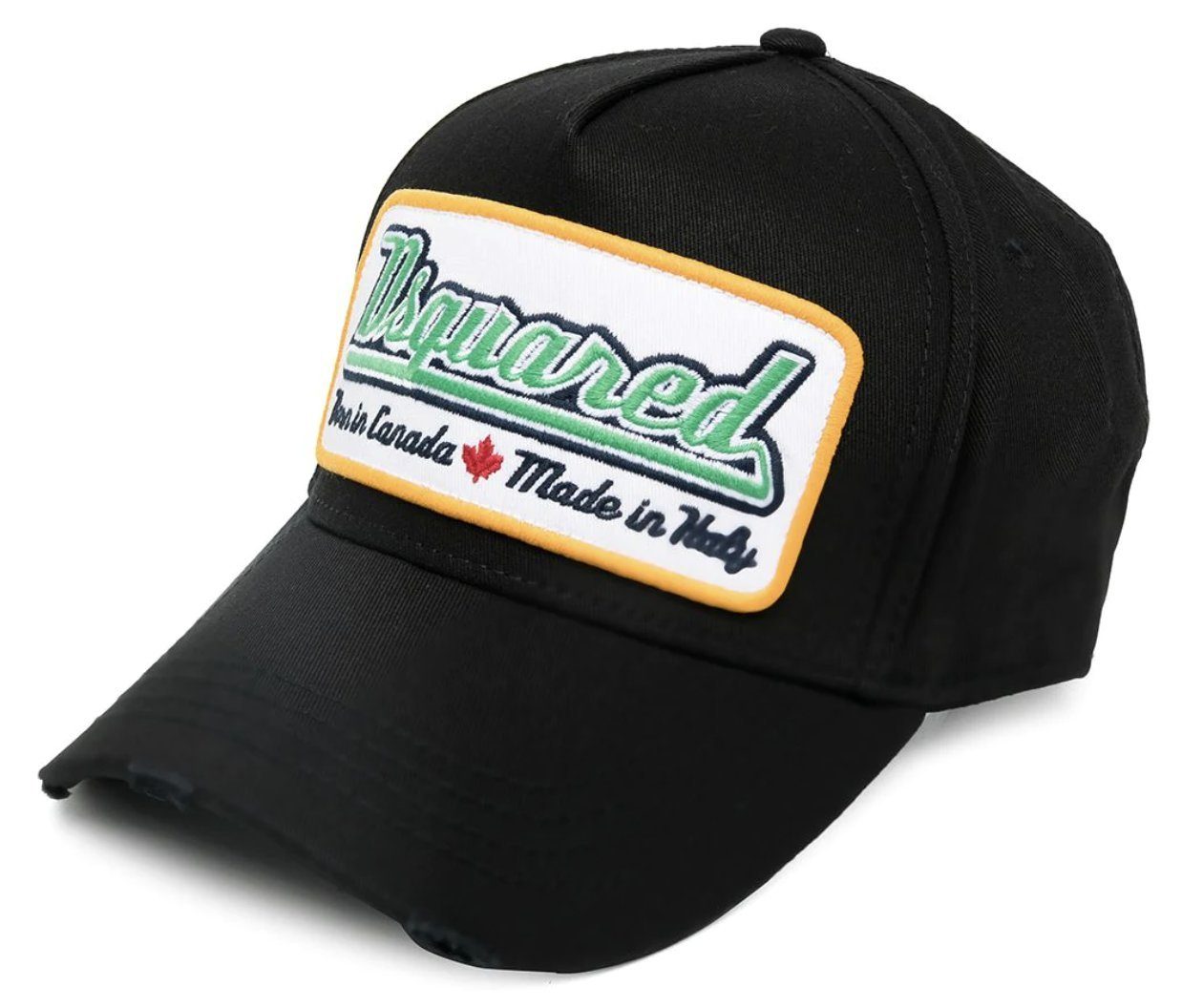 Dsquared2 Baseball Cap Basebalkappe Iconic Oversized Patch Logo Baseballcap Cap Kappe