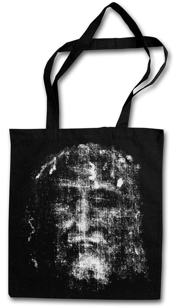 Beuteltasche Shroud Of Turin Stofftasche Tuch Holy Jesus Christus Christ Maria Inri