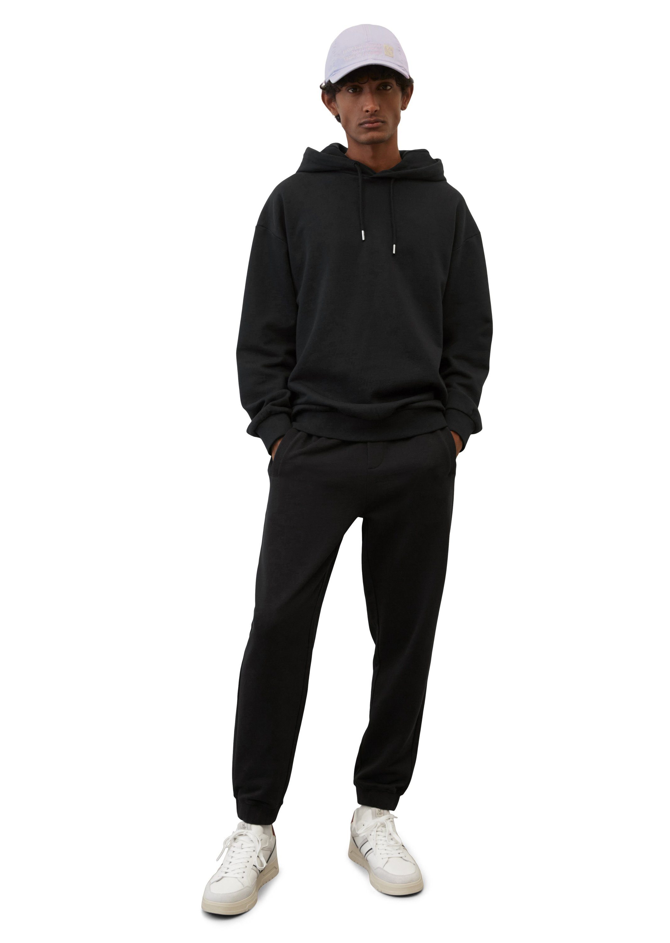 Marc schwarz Bio-Baumwolle reiner Sweatshirt aus O'Polo