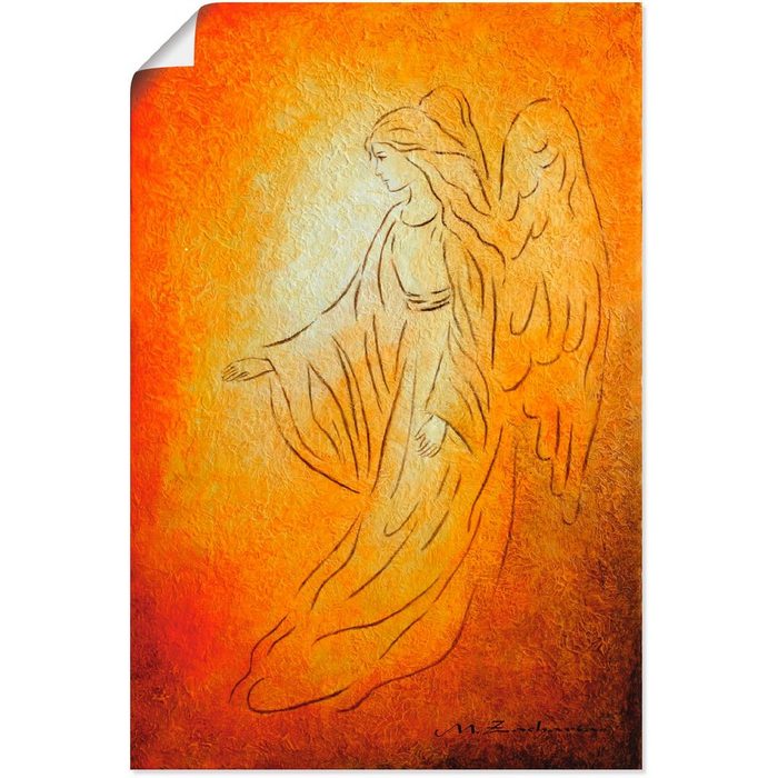 Artland Wandbild Engel der Heilung - Engelkunst Religion (1 St) als Alubild Leinwandbild Wandaufkleber oder Poster in versch. Größen