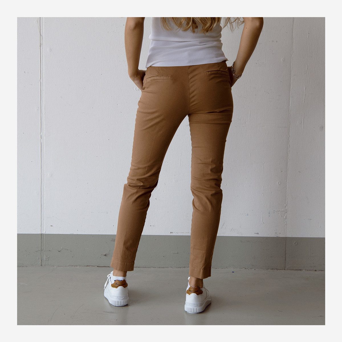 Mason's Stoffhose Mason’s CBE011 681, Hosen, Braun