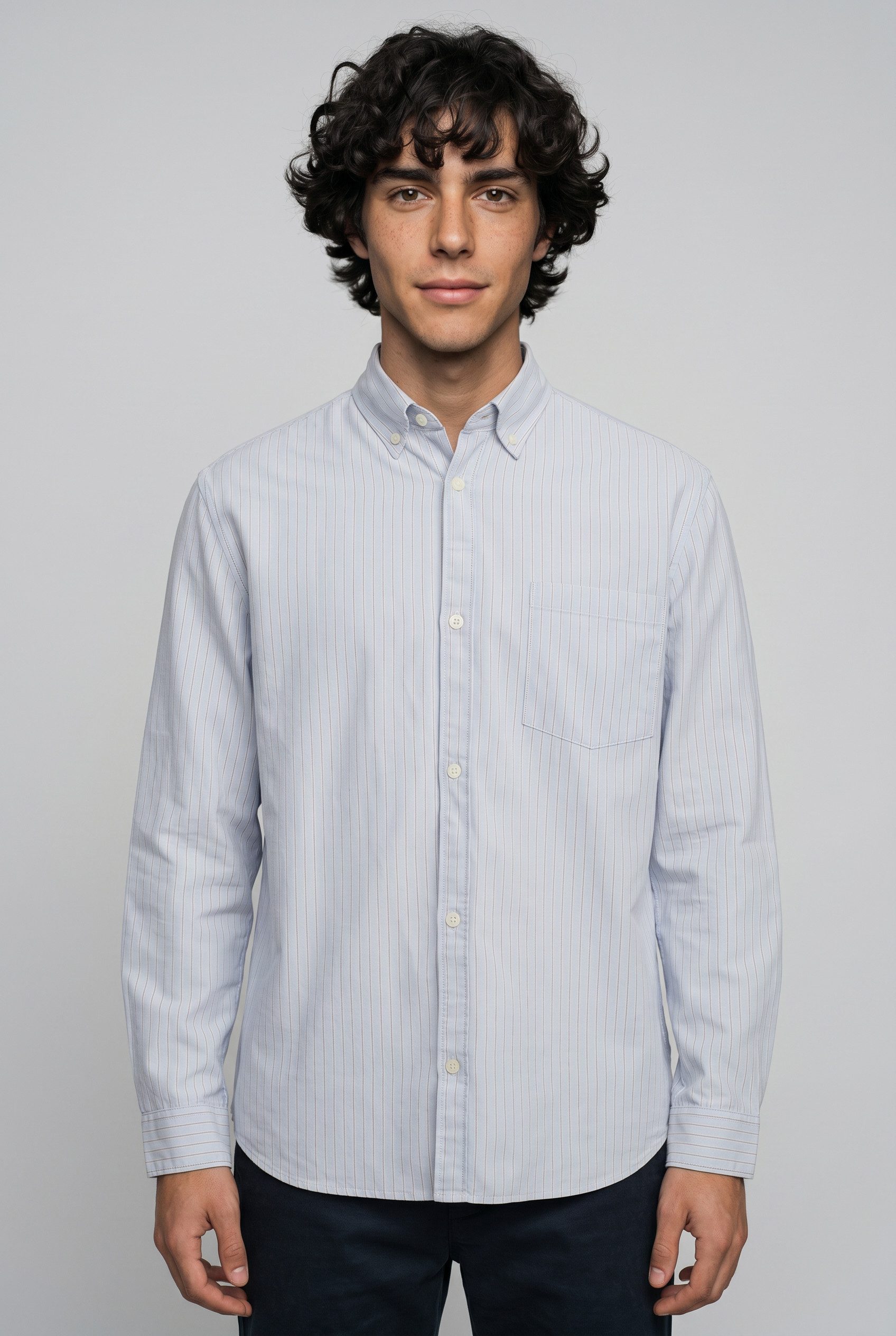 Langarmhemd JORNORREBRO OXFORD SHIRT L/S