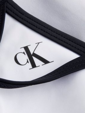 Calvin Klein Swimwear Triangel-Bikini-Top TRIANGLE-RP, mit CK-Logodruck