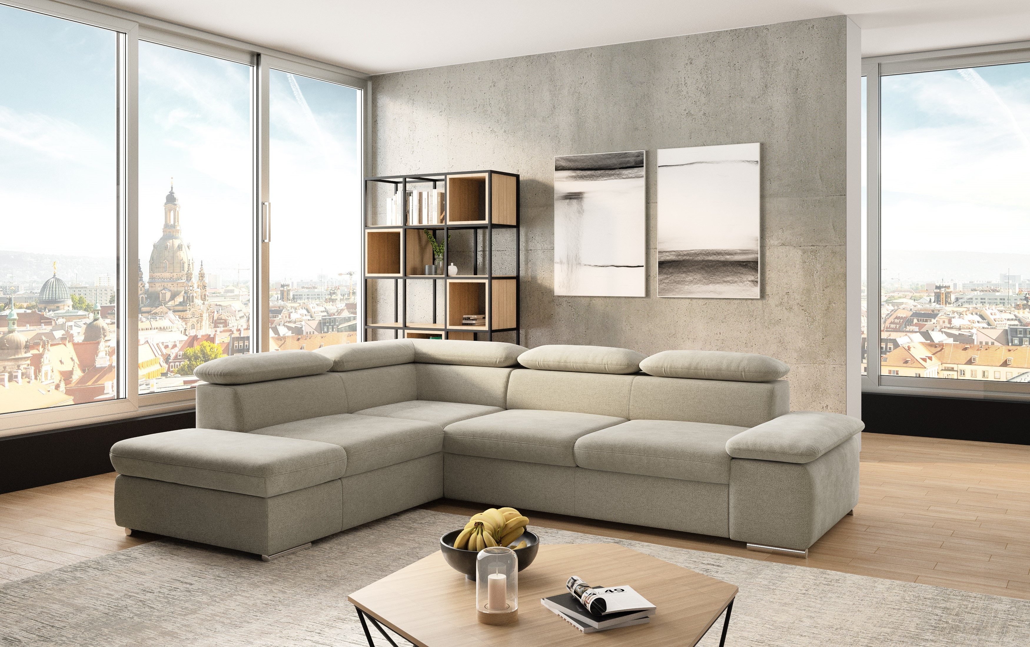 sit&more Ecksofa Valentine, L-Form, Sofa mit günstig online kaufen