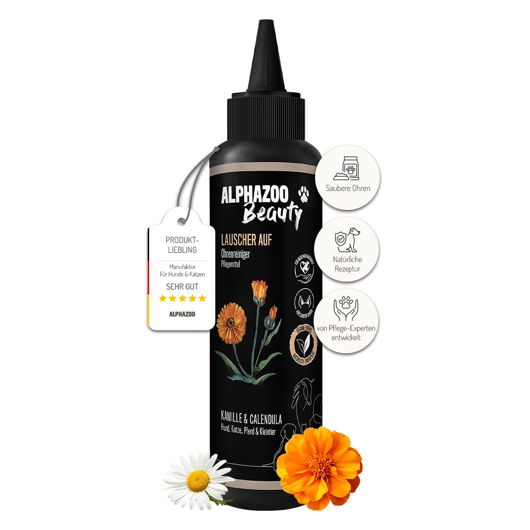 Ohrenreiniger Lauscher-Auf Ohrenreiniger 200ml I Hunde & Katzen