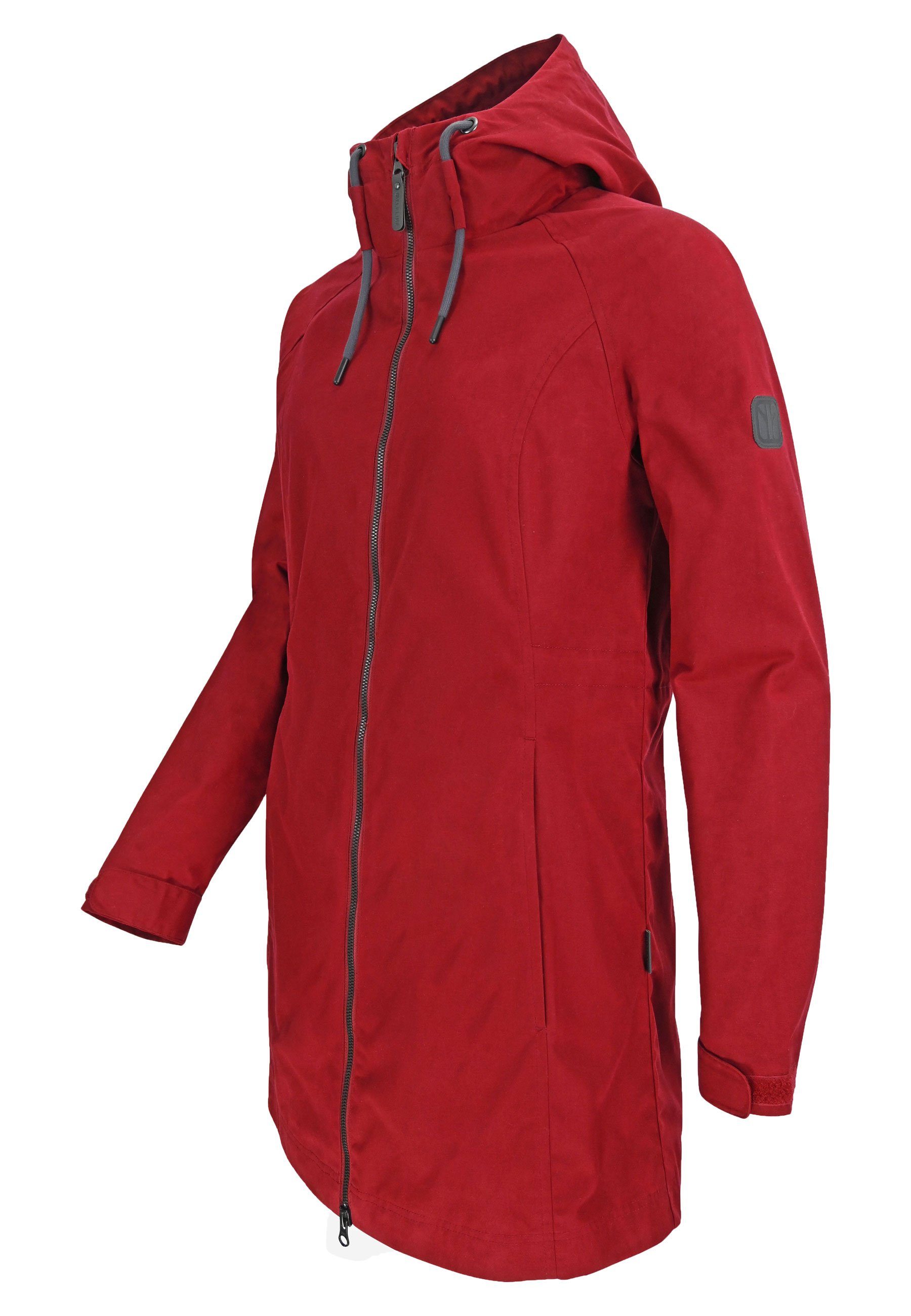 darkred Cocoon Allwetterjacke langlebig schmutzabweisend mückendicht Elkline