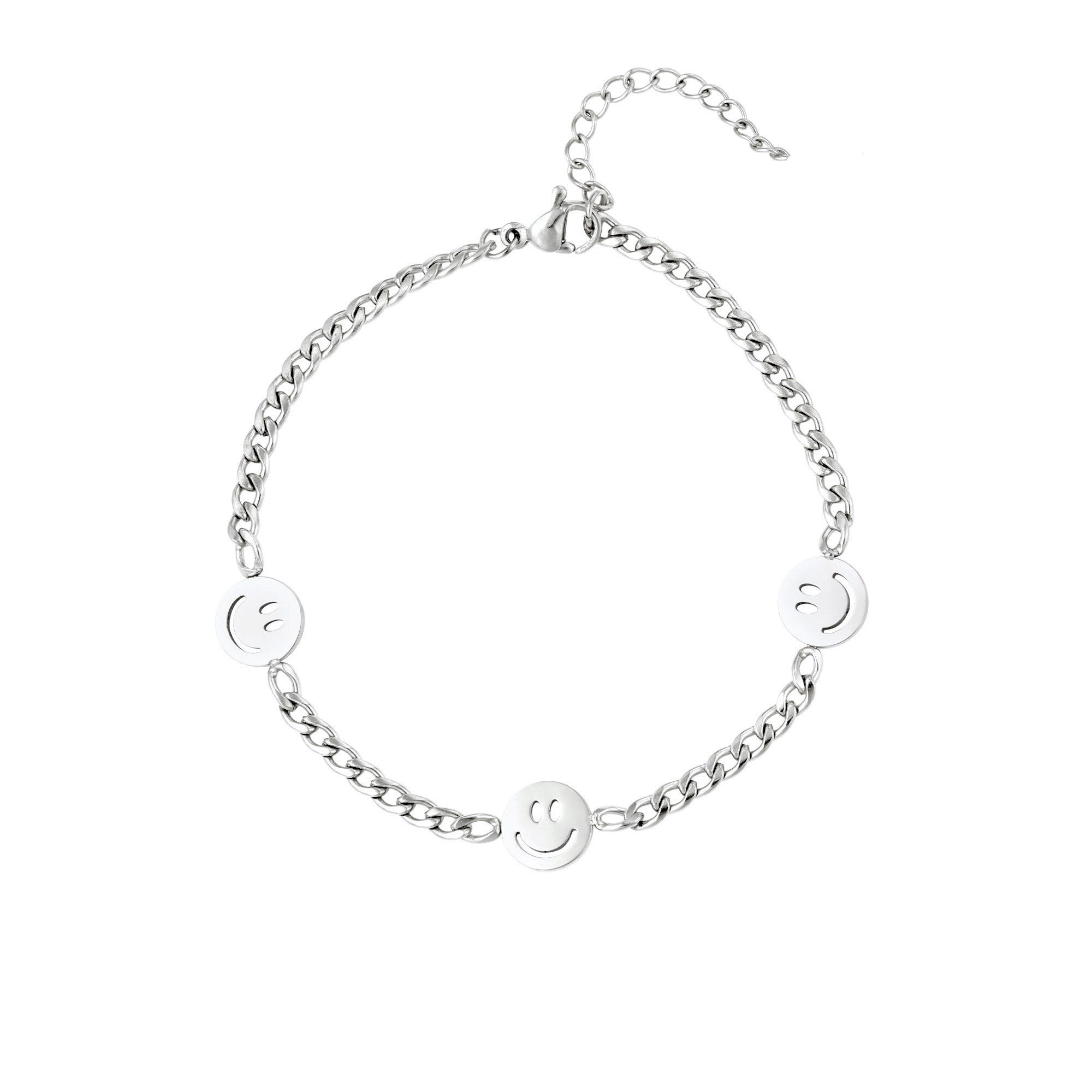 Edelstahlarmband SMILE