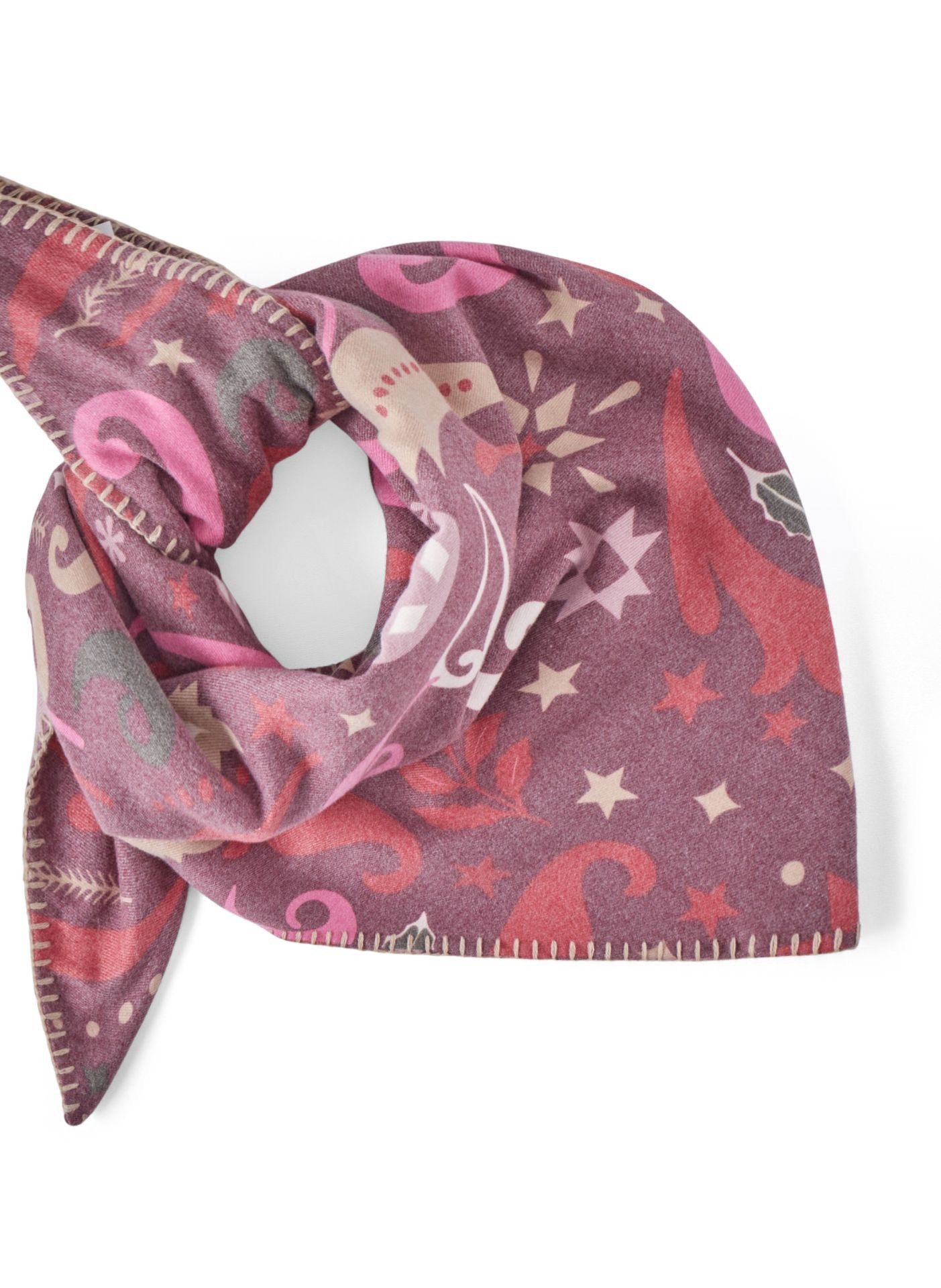 Codello Dreieckstuch Codello Dreieckstuch mit winterlichen Motiven, Winterliche Motive