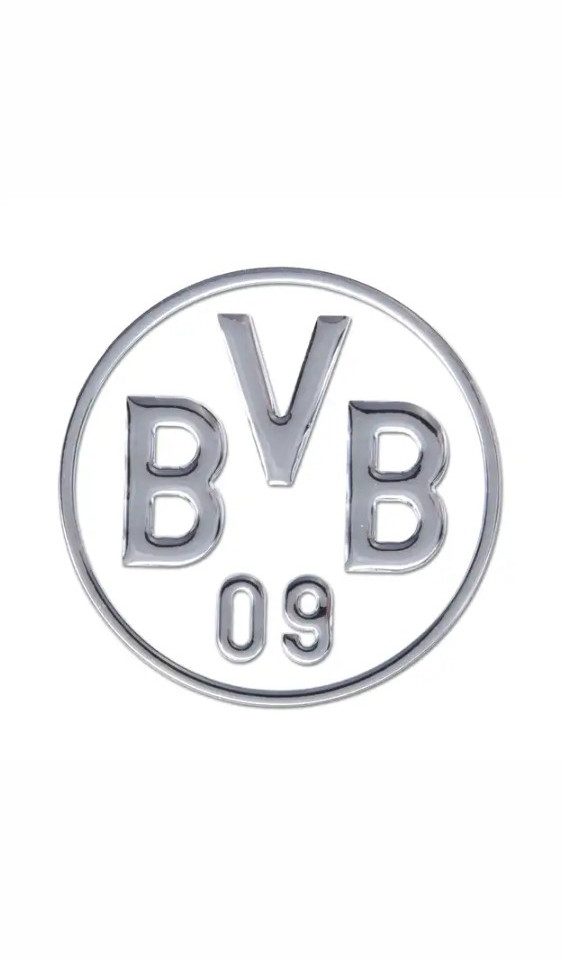 BVB Glas BVB Auto-Aufkleber sil.