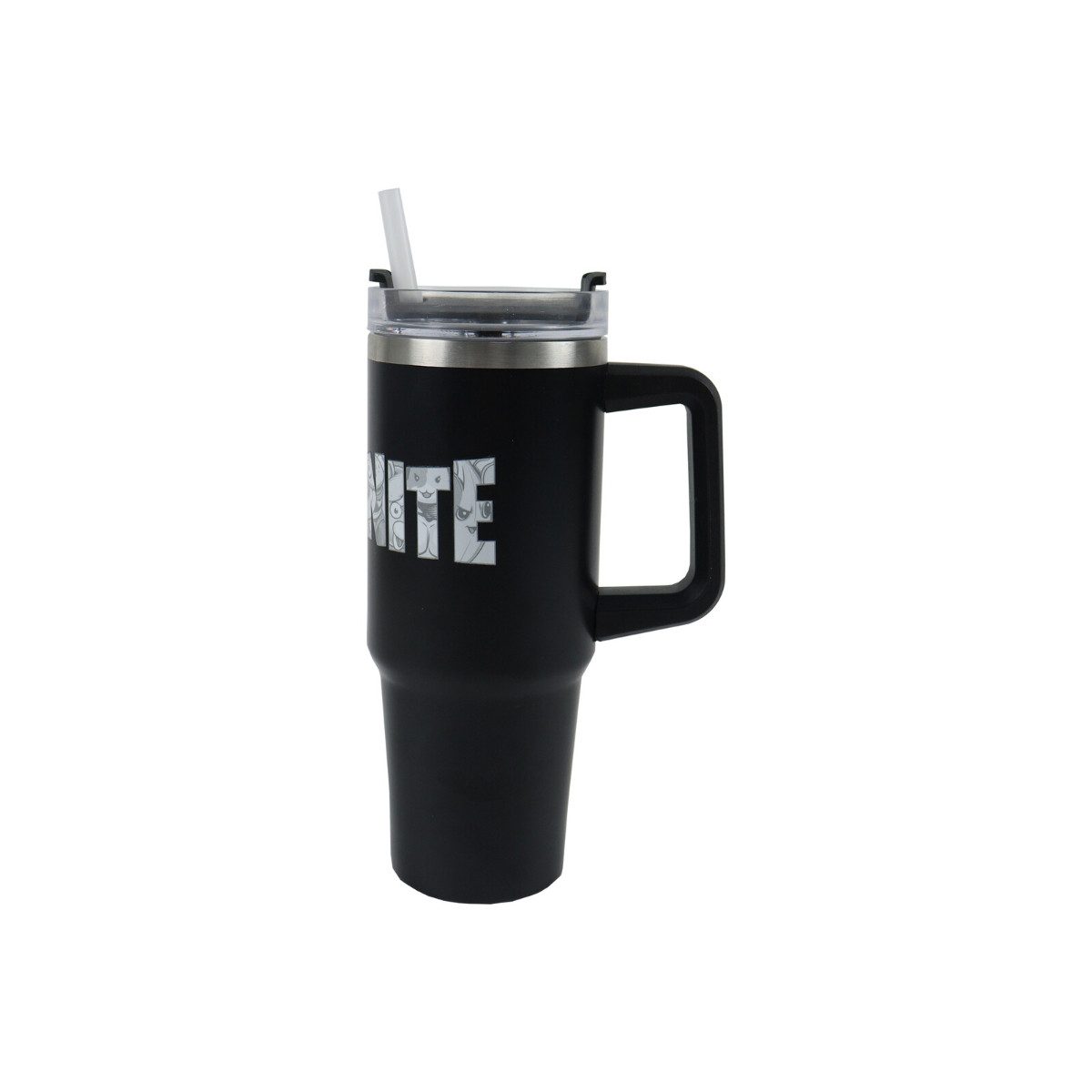 Fortnite Thermobecher To Go Becher 880 ml Doppelwand Thermobecher Edelstahl Trinkbecher, Edelstahl