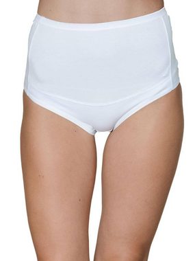 Doreanse Underwear Schwangerschaftsslip 3erPack Taillenslip Hohe Taille Hochbund Maxi Slip DA7000. Weiß