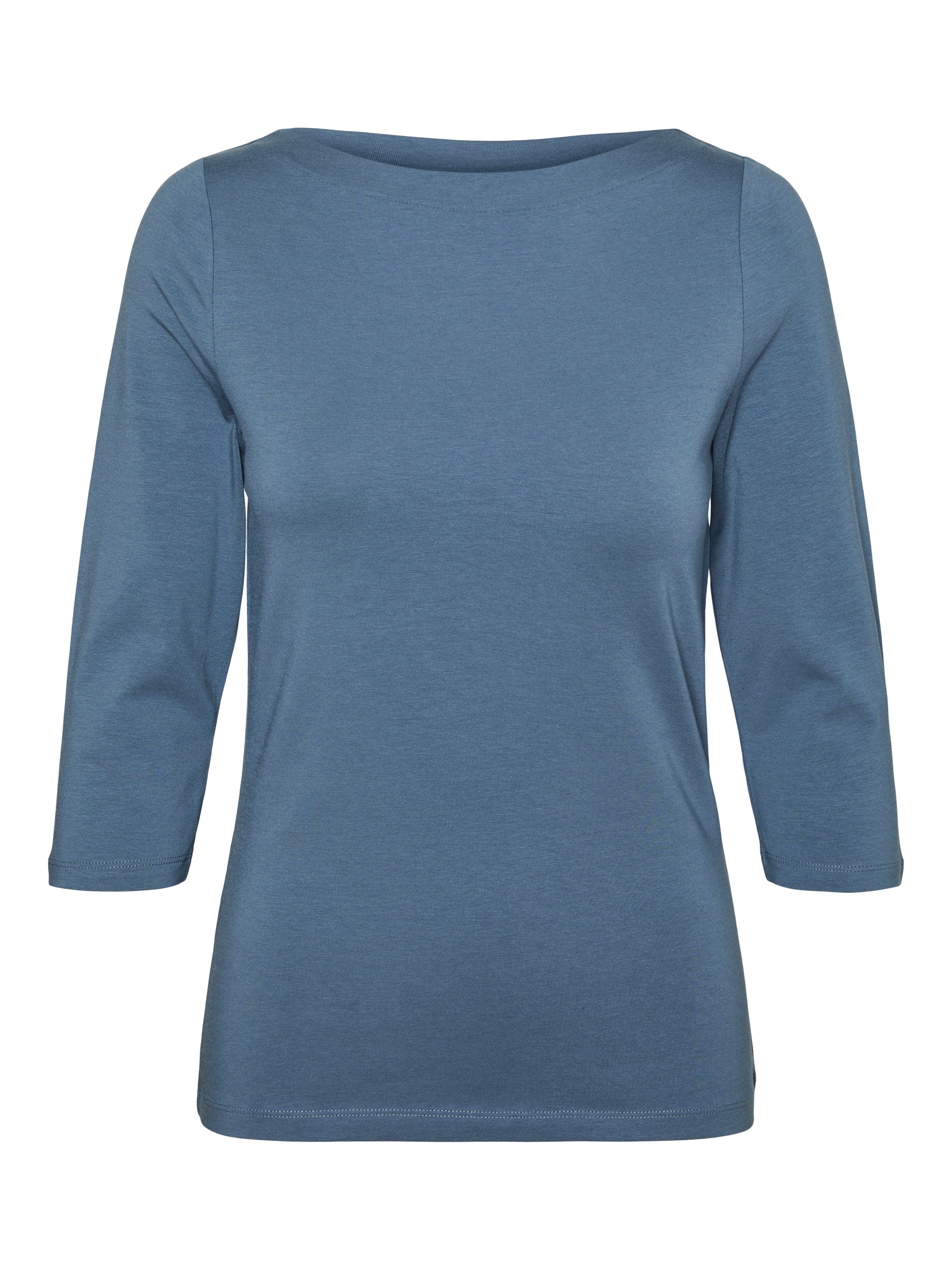 Vero Moda 3/4-Arm-Shirt VMPANDA MODAL 3/4 TOP JRS NOOS Baumwollmischung, regular fit