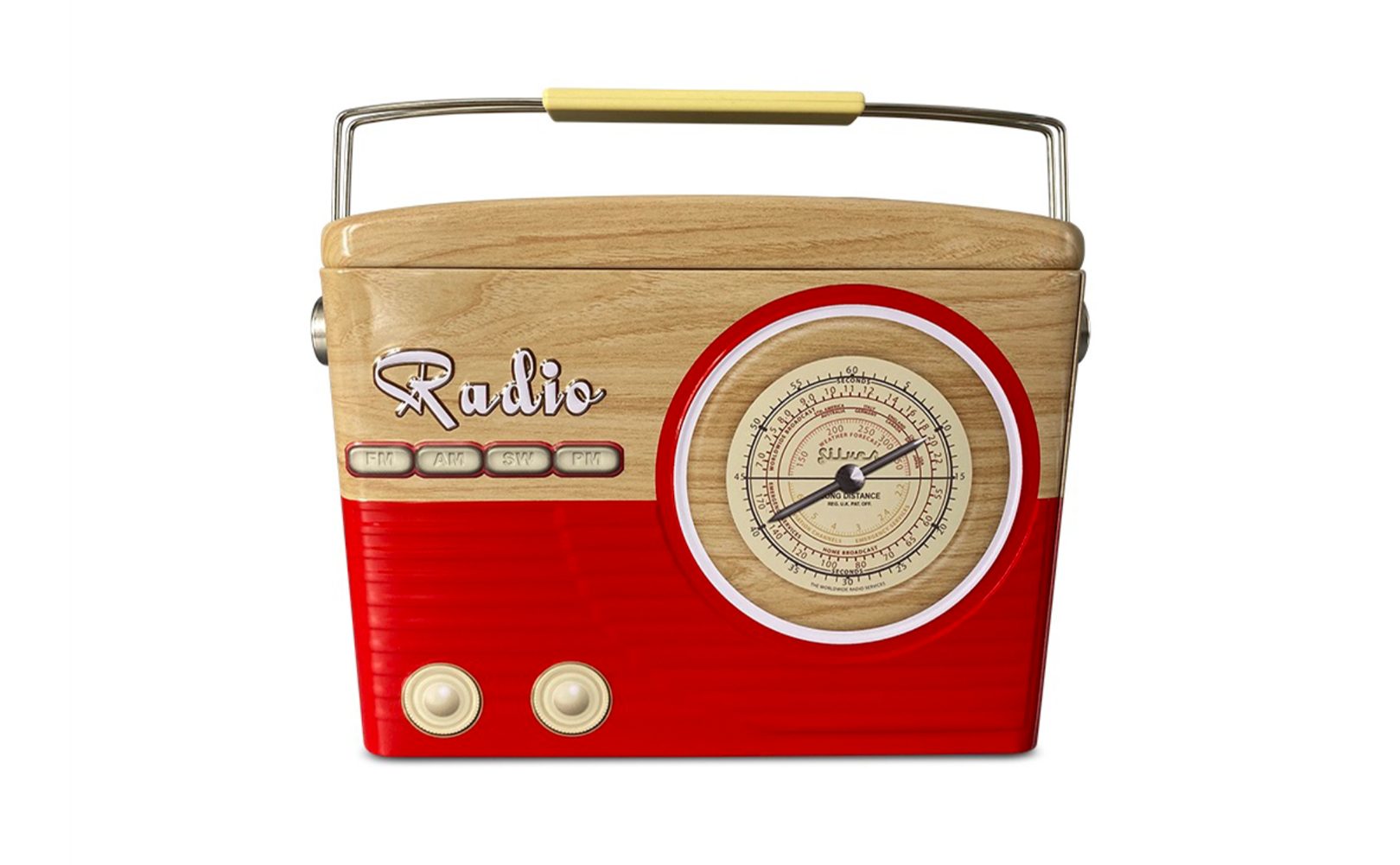 MediMuc Rot Keksdose Radio