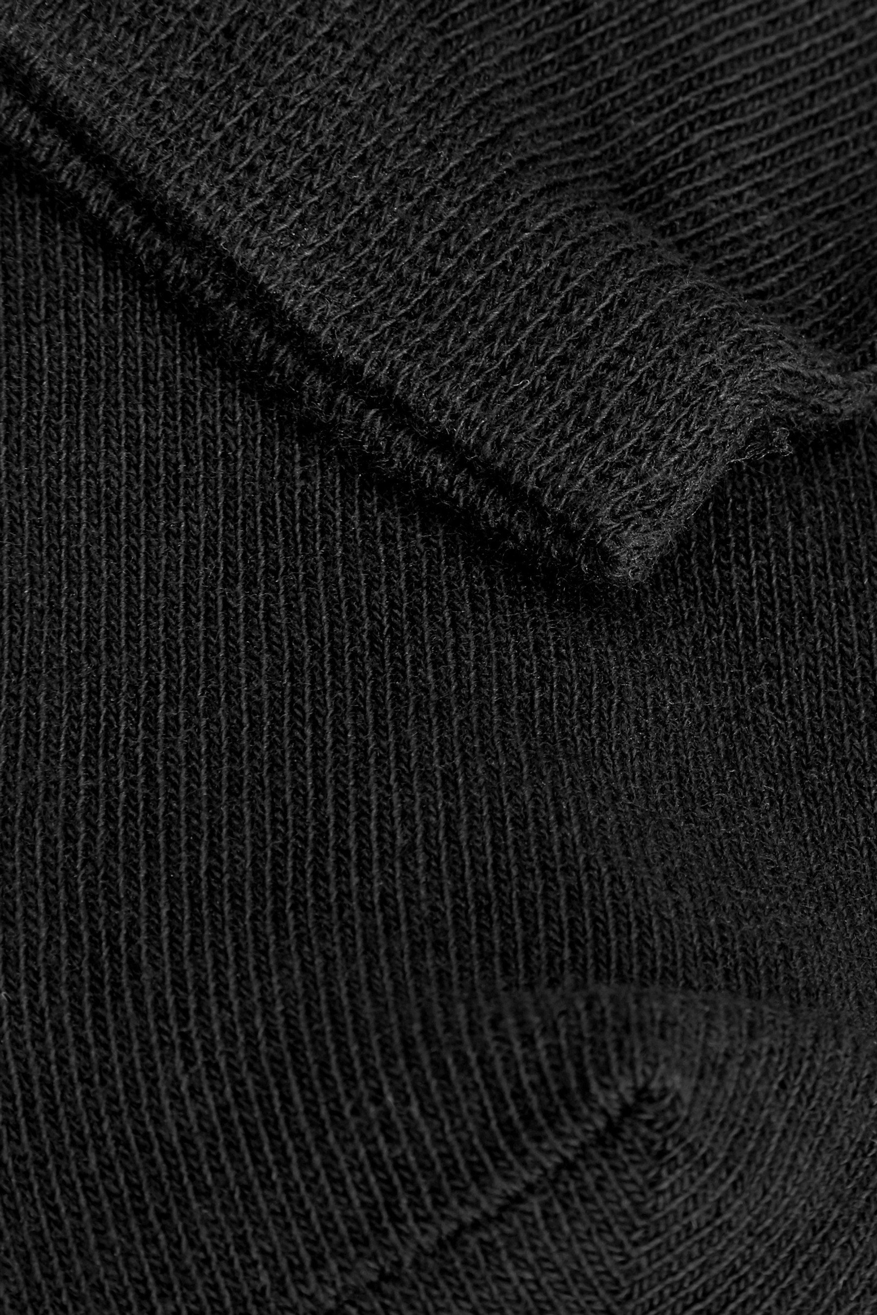 Next Socken Sneaker-Socken mit Baumwolle 5er-Pack im (5-Paar) Black