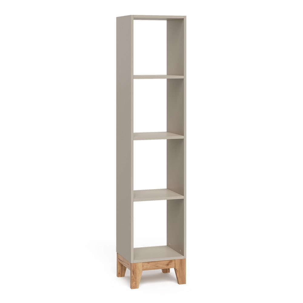 VitaliSpa® Bücherregal Malia, Cashmere/Artisan, 35.2 x 159.5 cm, 1-tlg.