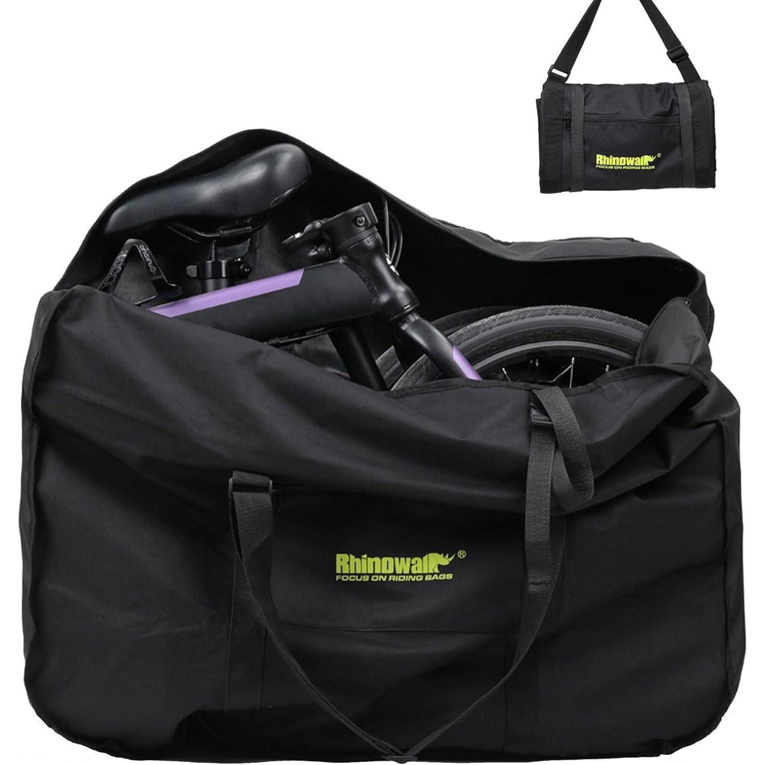 LuxusKollektion Fahrradtasche Klapprad Transporttasche 16-20 Zoll Faltrad wasserabweisend faltbar